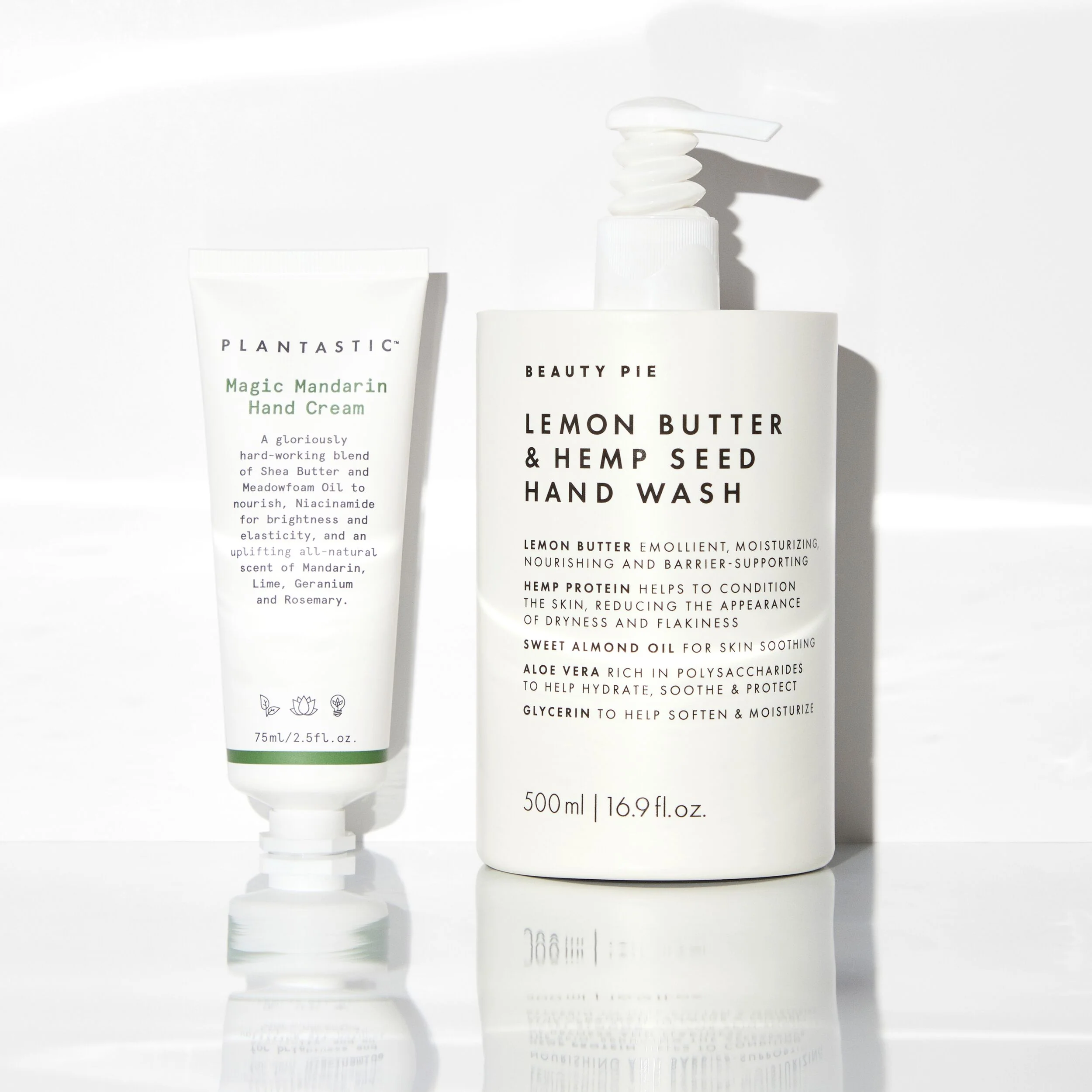 Super Citrusy Hand Wash and Plantastic Hand Cream Duo