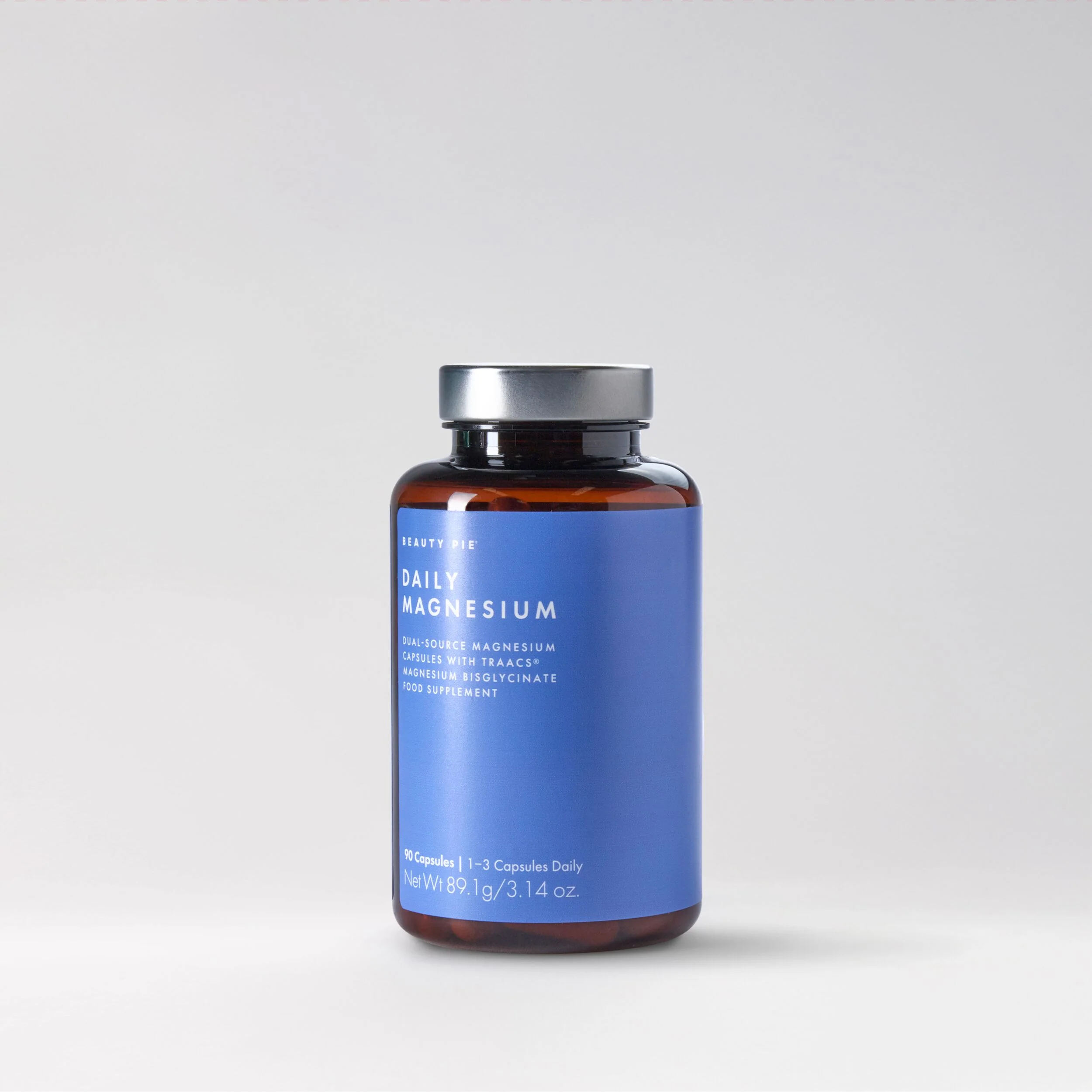 Daily Magnesium Dual-Source Capsules with Traacs Magnesium Bisglycinate
