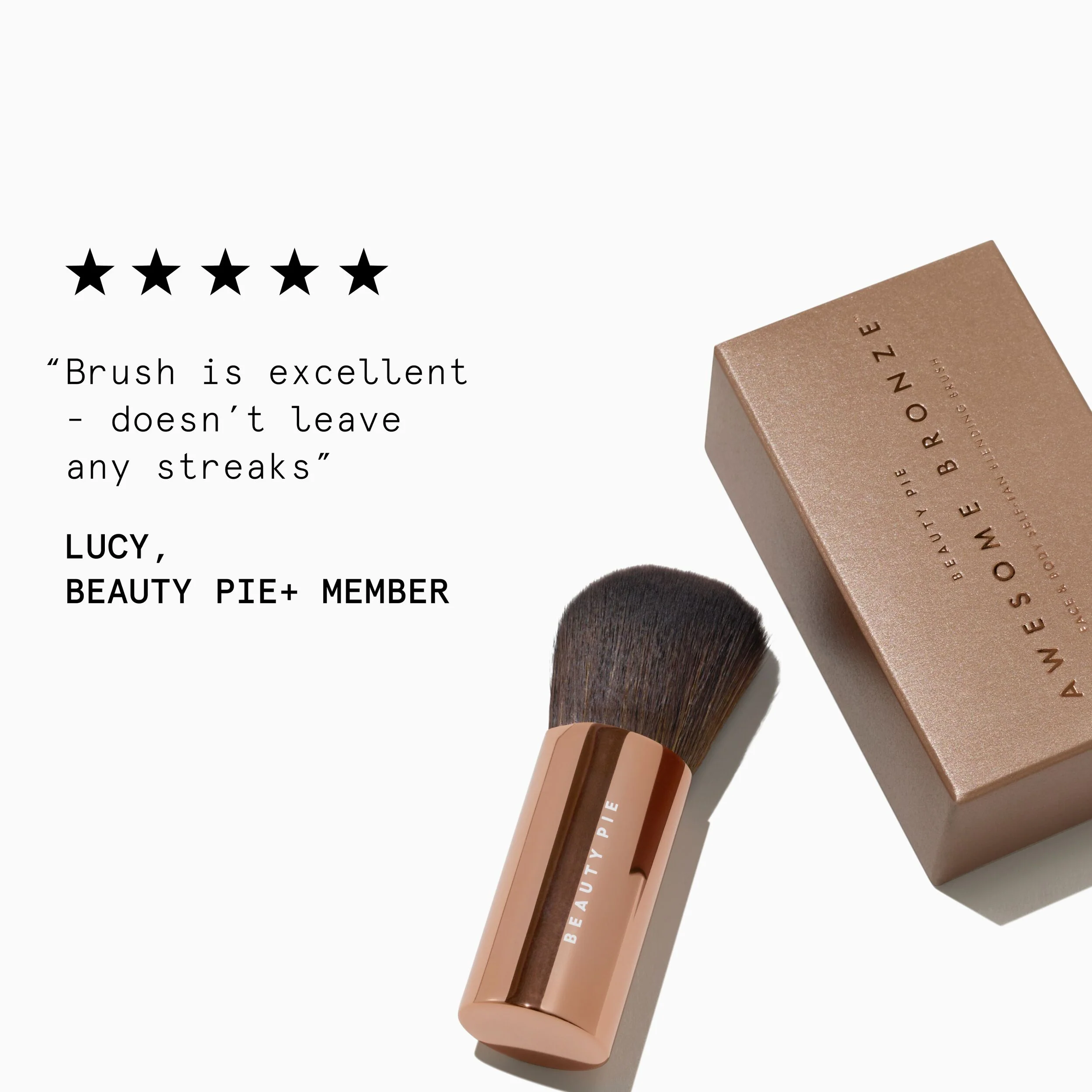 Face & Body Self-Tan Blending Brush for Streak-Free Application
