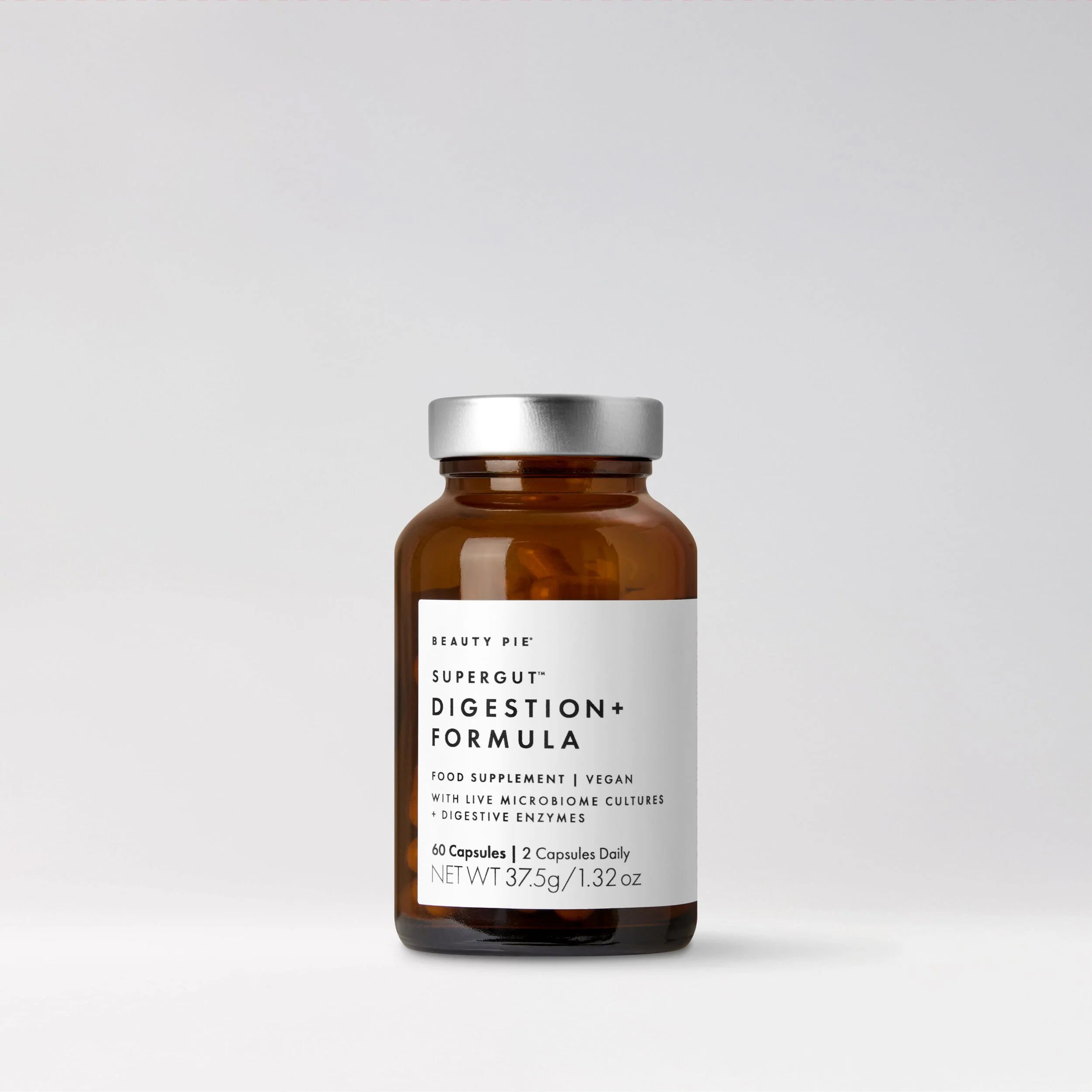 Supergut Digestion+ Formula Live Cultures and Digestive Enzymes Supplement