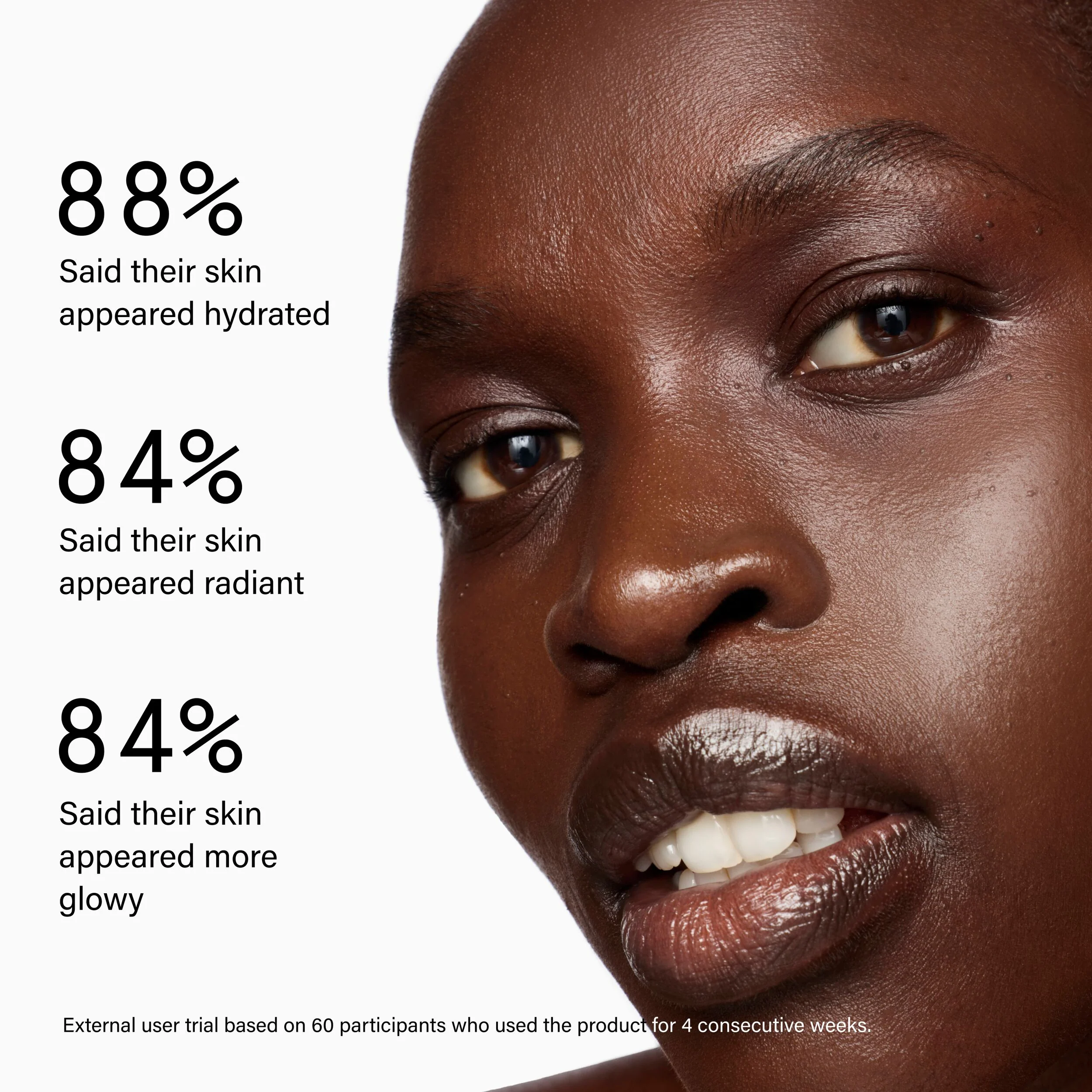 Superluminously getint glow serum met hyaluronzuur