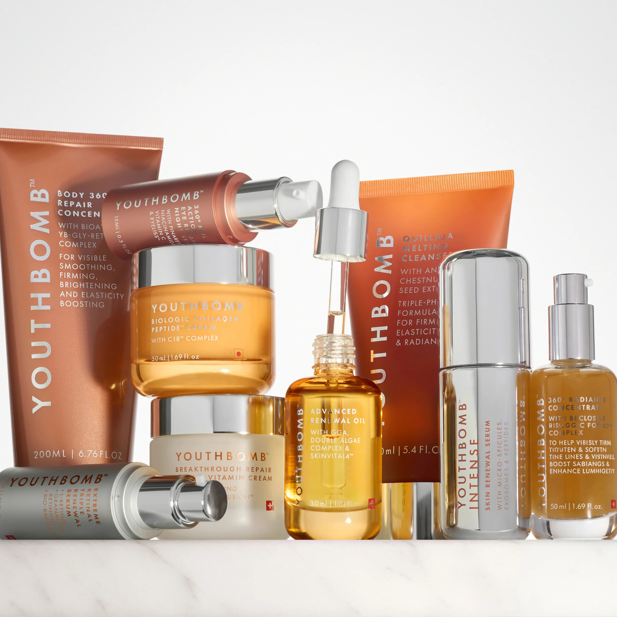 Youthbomb Mega Kit Anti-Ageing Nine-Formula Routine Set