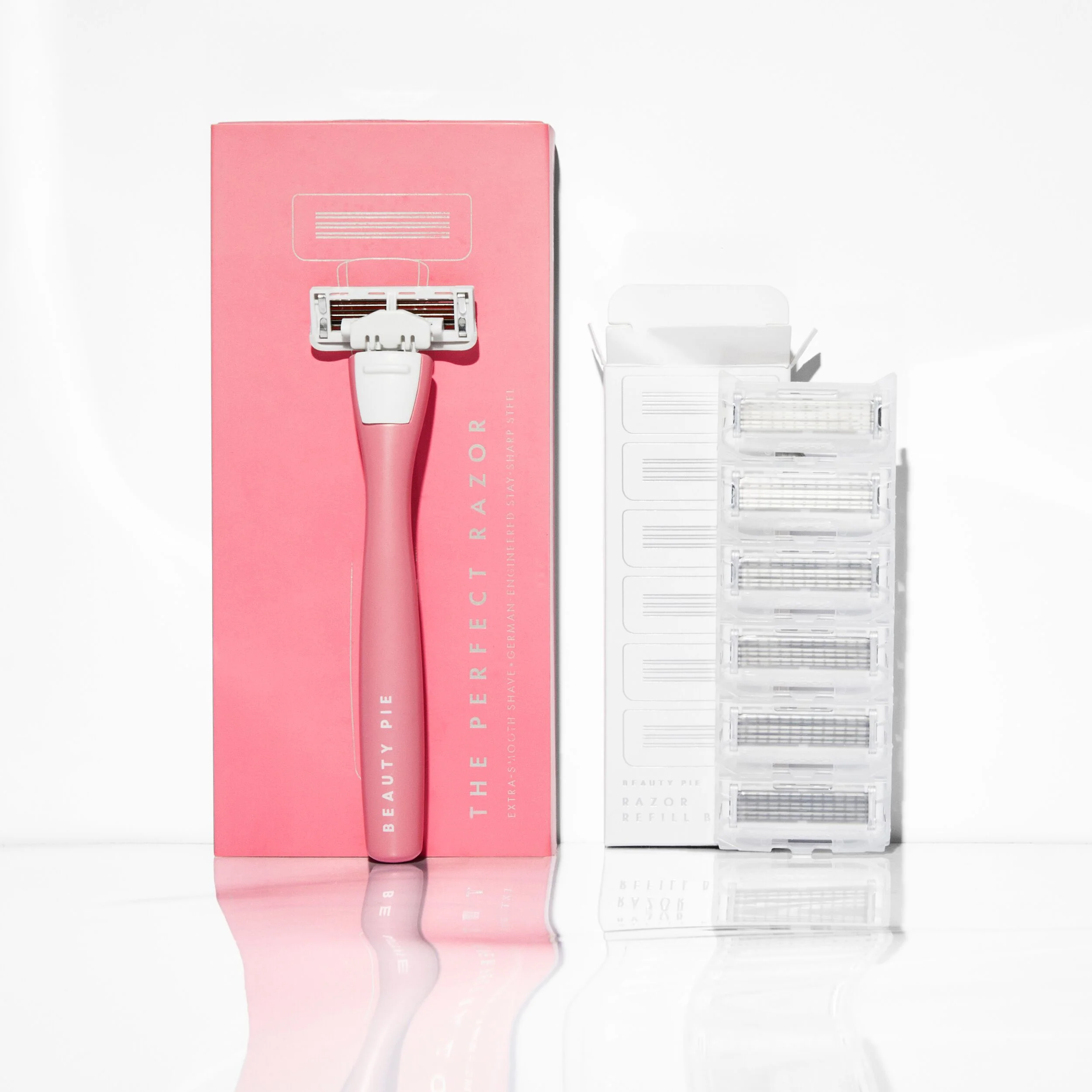 The Perfect Razor and Six-Pack Refill Set
