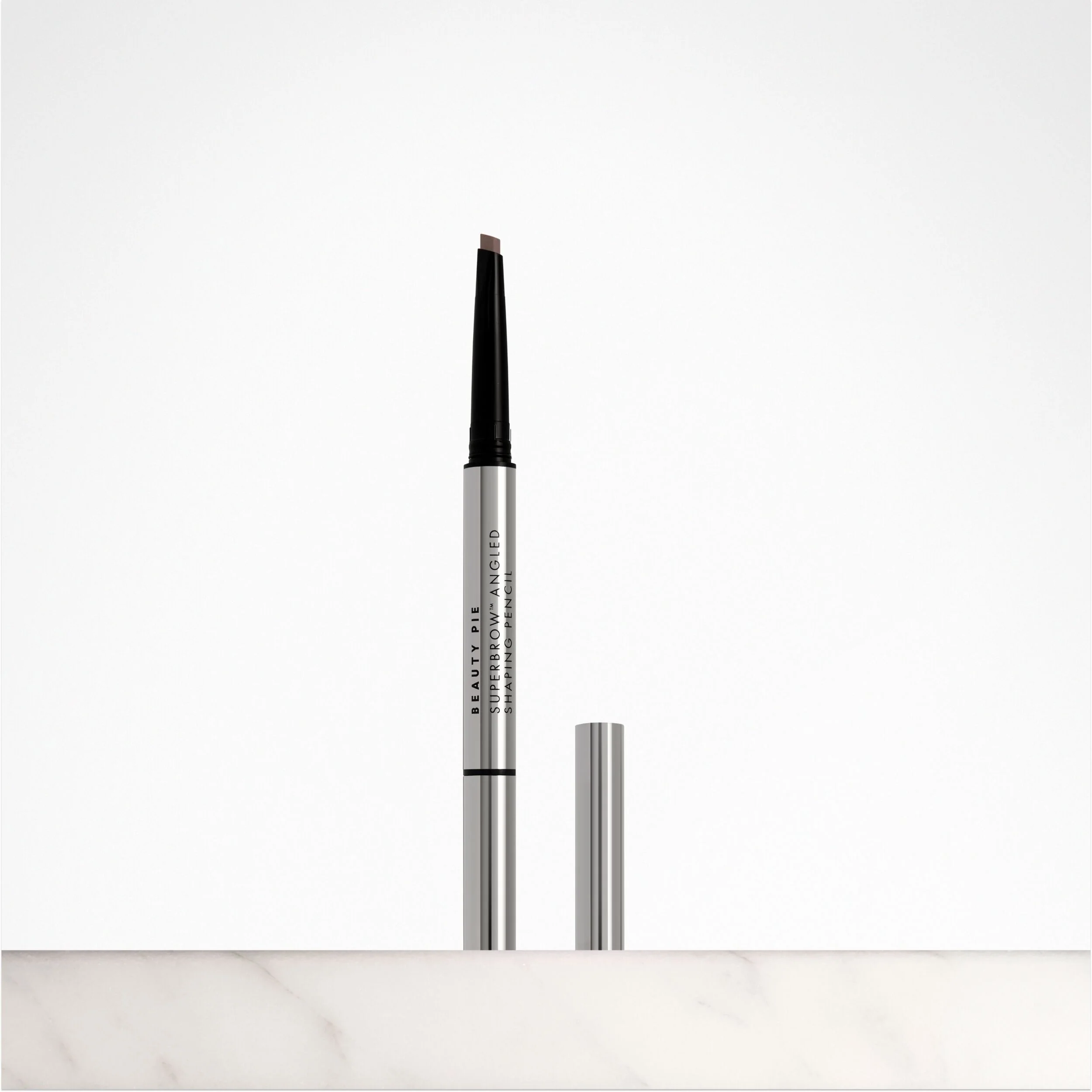 Superbrow Refillable Angled Shaping Pencil with Spoolie Brush