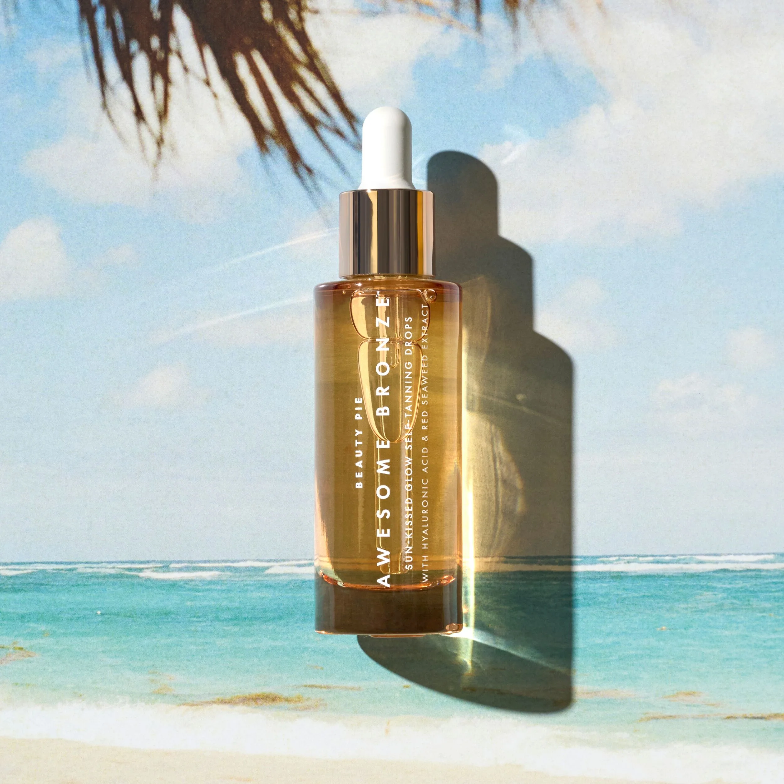Awesome Bronze Gradual Self-Tanning Drops with DHA and Hyaluronic Acid