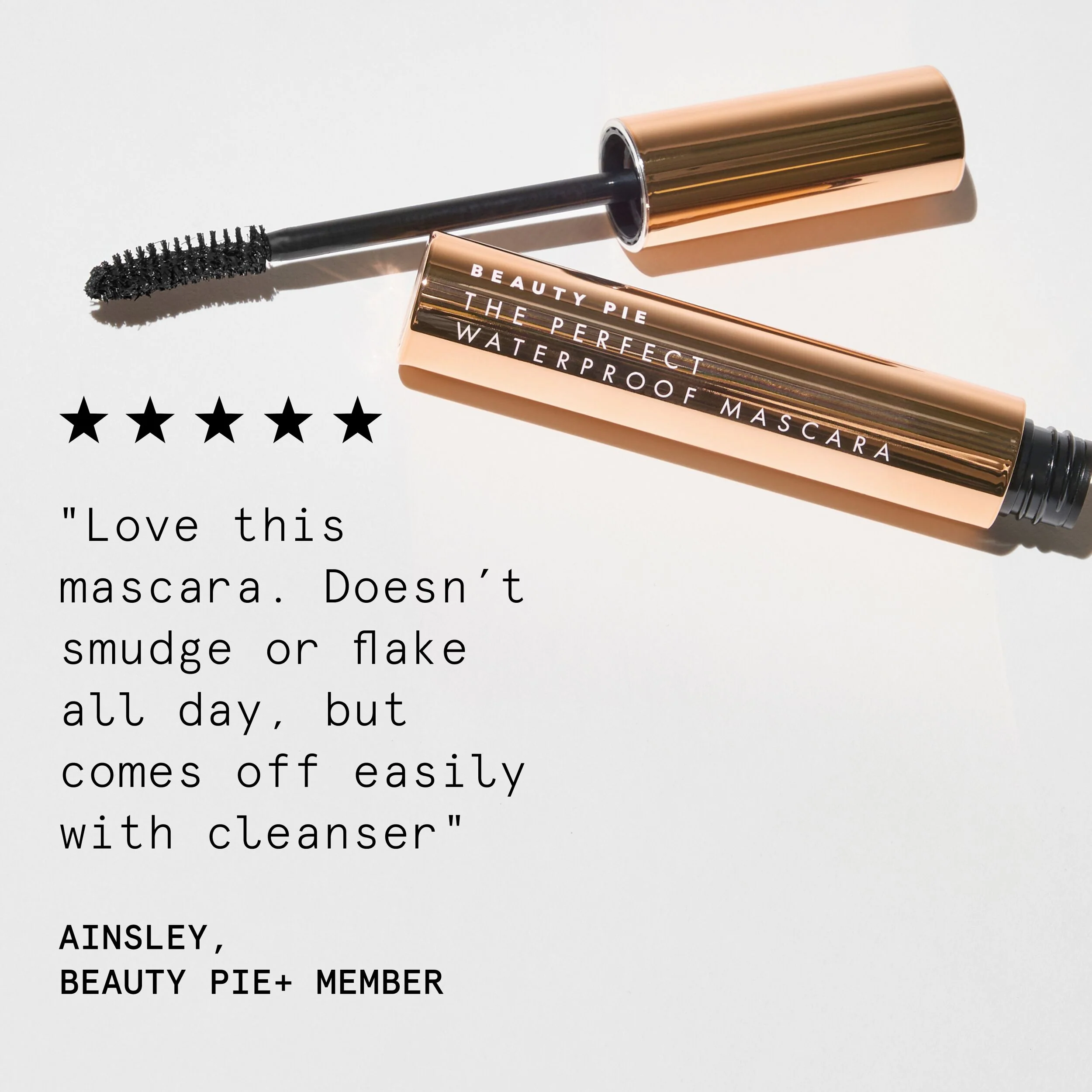 The Perfect Waterproof Mascara for Natural Volume and Curl