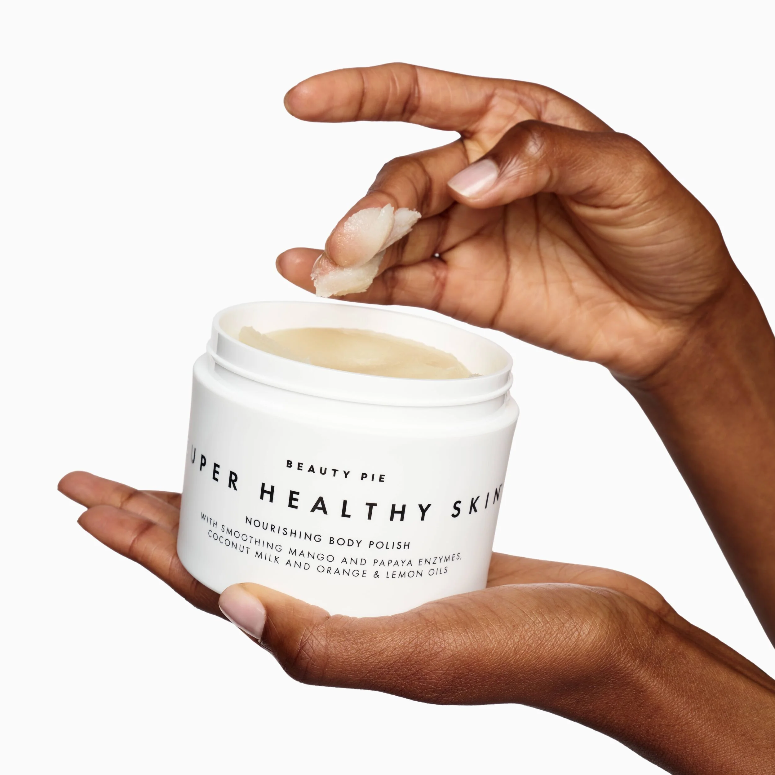 Super Healthy Skin Jumbo Nourishing Body Polish Scrub with Mango and Papaya Enzymes