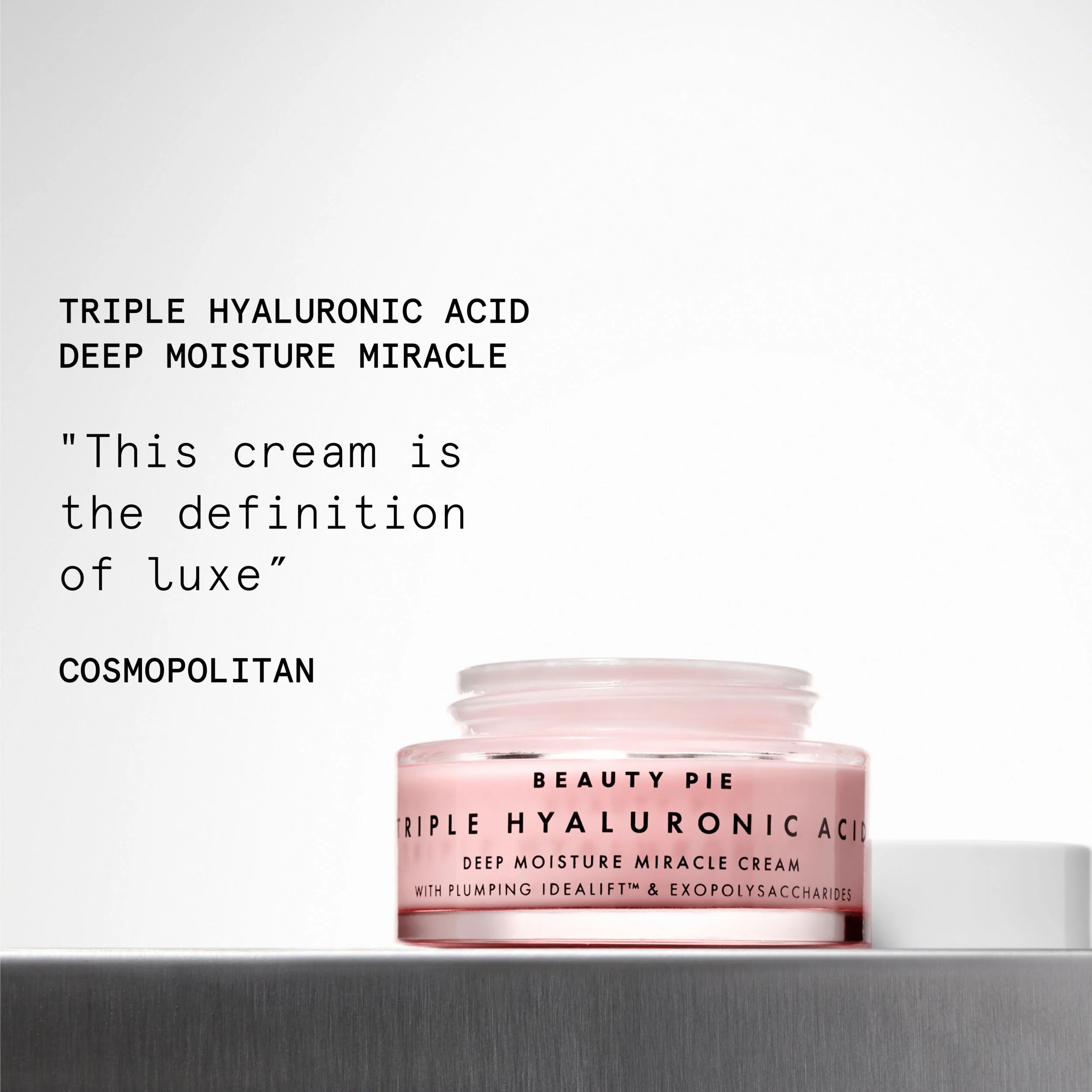 Triple Hyaluronic Acid Deep Moisture Miracle Cream for Dry Skin
