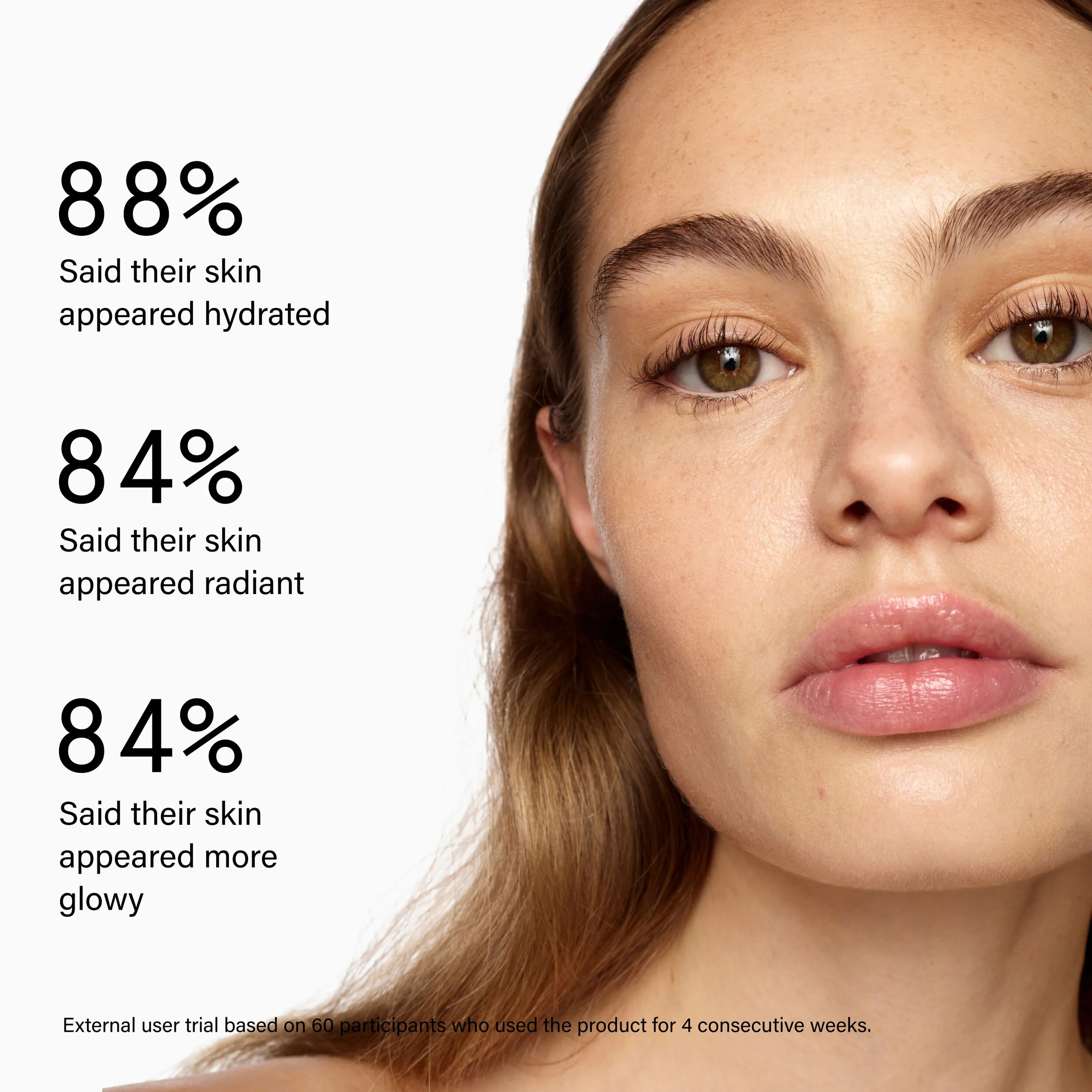Superluminously getint glow serum met hyaluronzuur