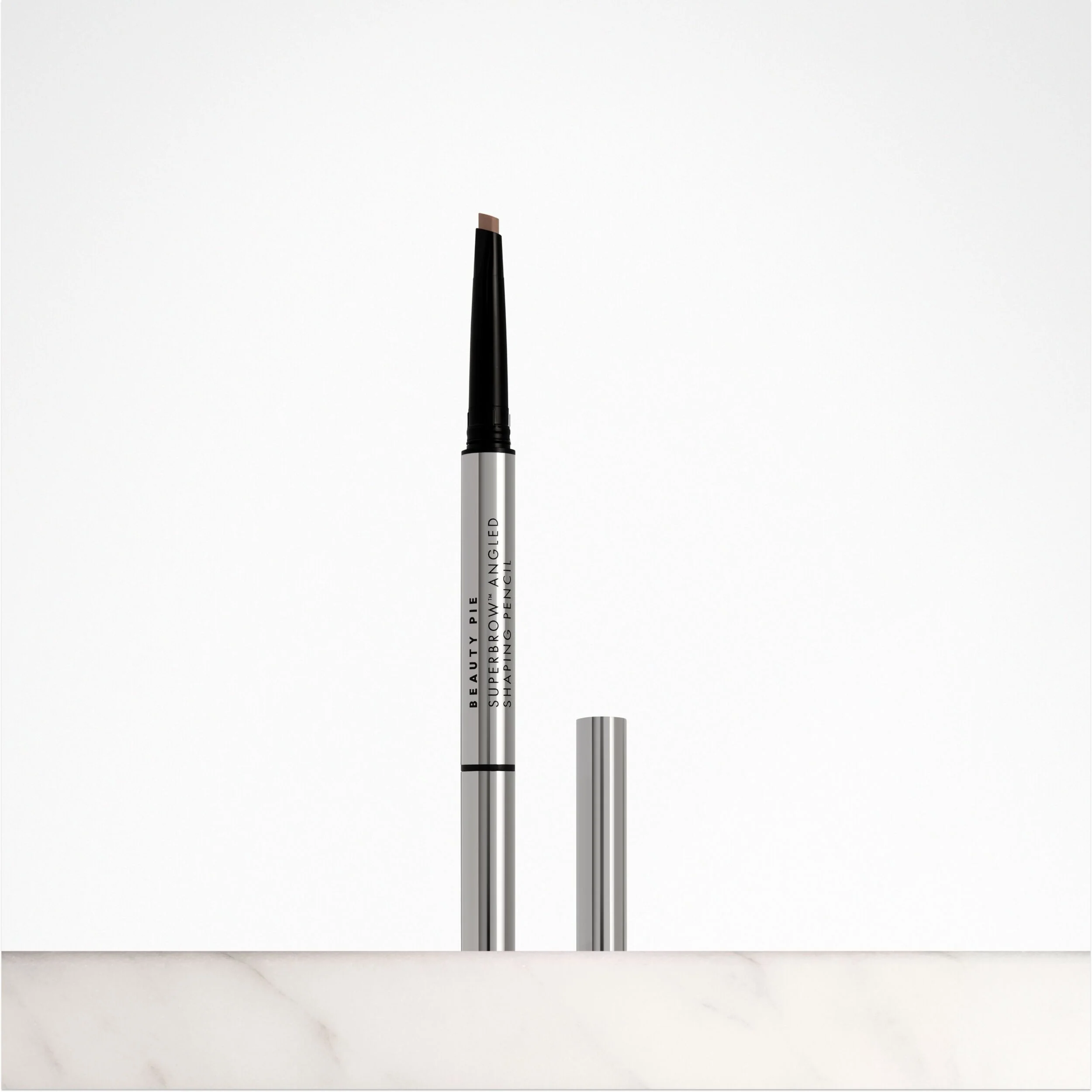 Superbrow Refillable Angled Shaping Pencil with Spoolie Brush