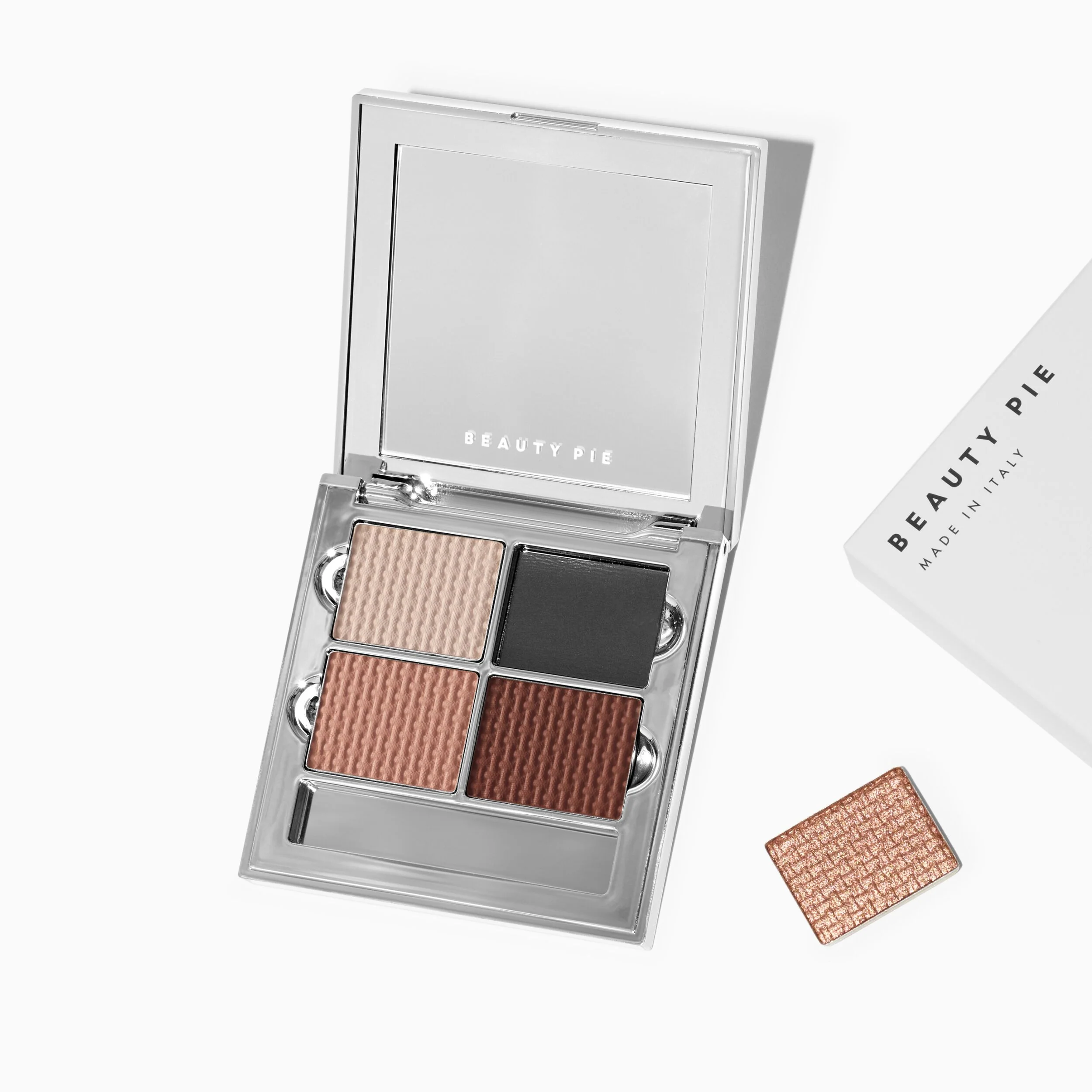 Refillable Eyeshadow Quad and Keep Me Palette for Custom Makeup