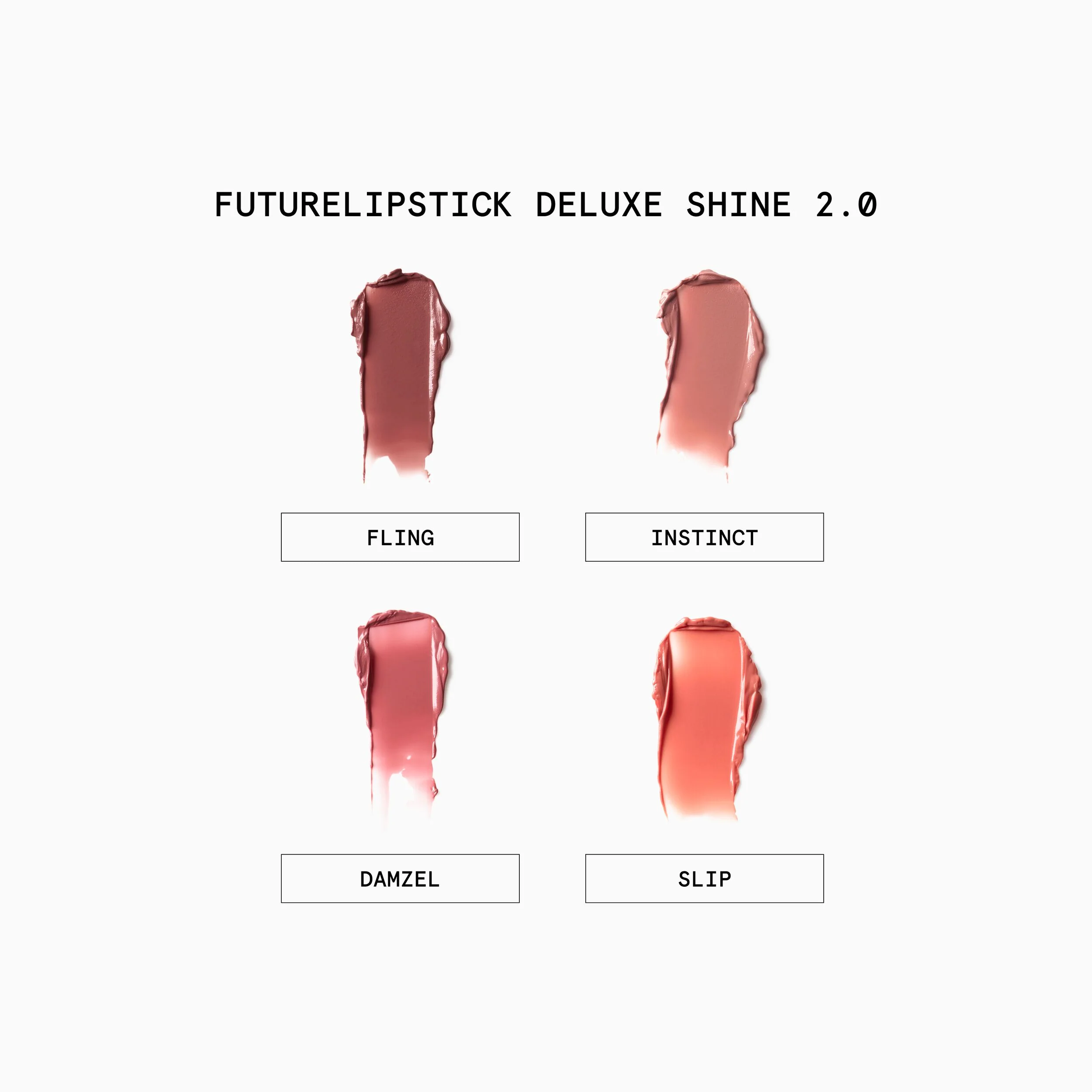 Futurelipstick Sheer Lipstick, baume nourrissant et gloss en un