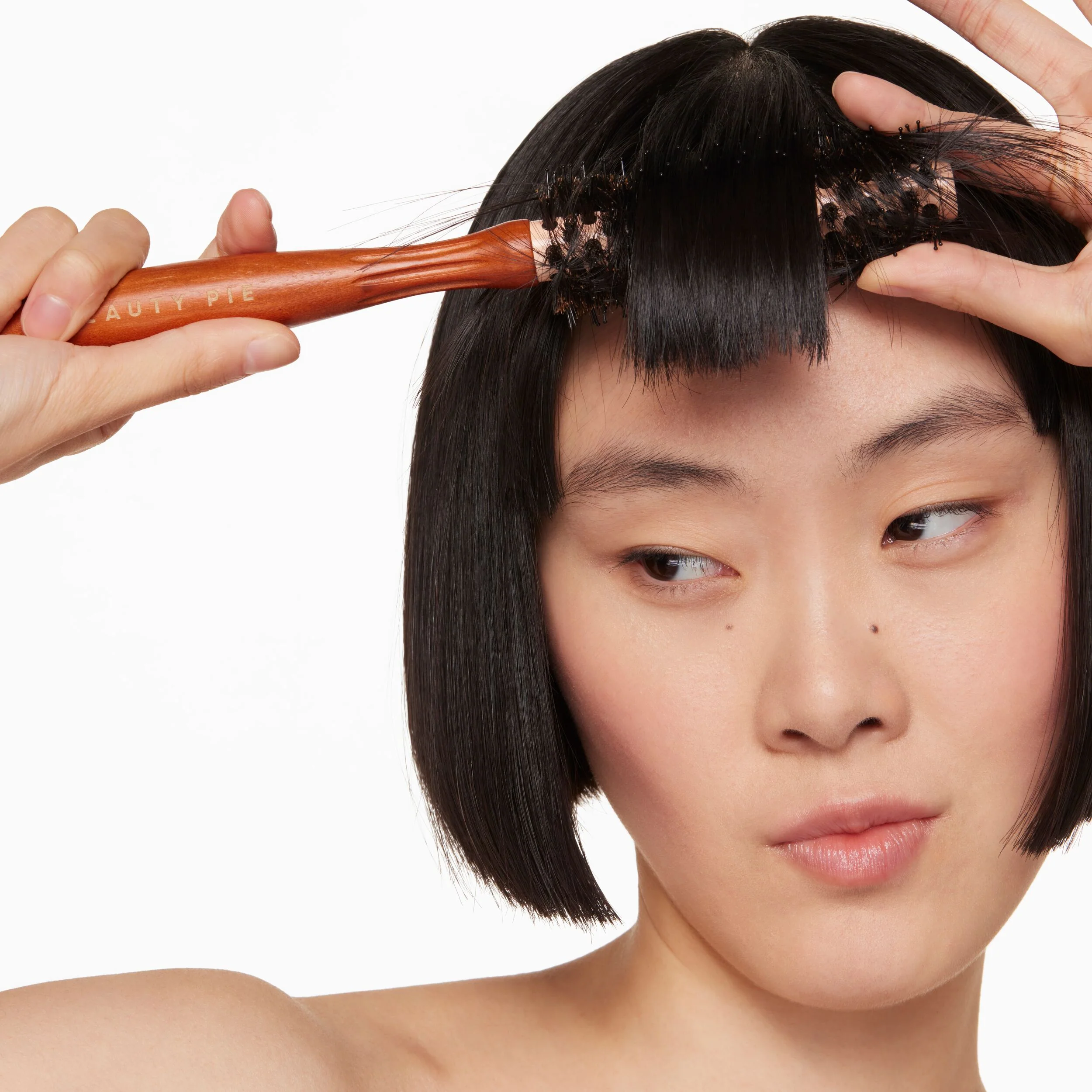 Super Healthy Hair Pro-Dry Barrel Brush for Drying and Styling