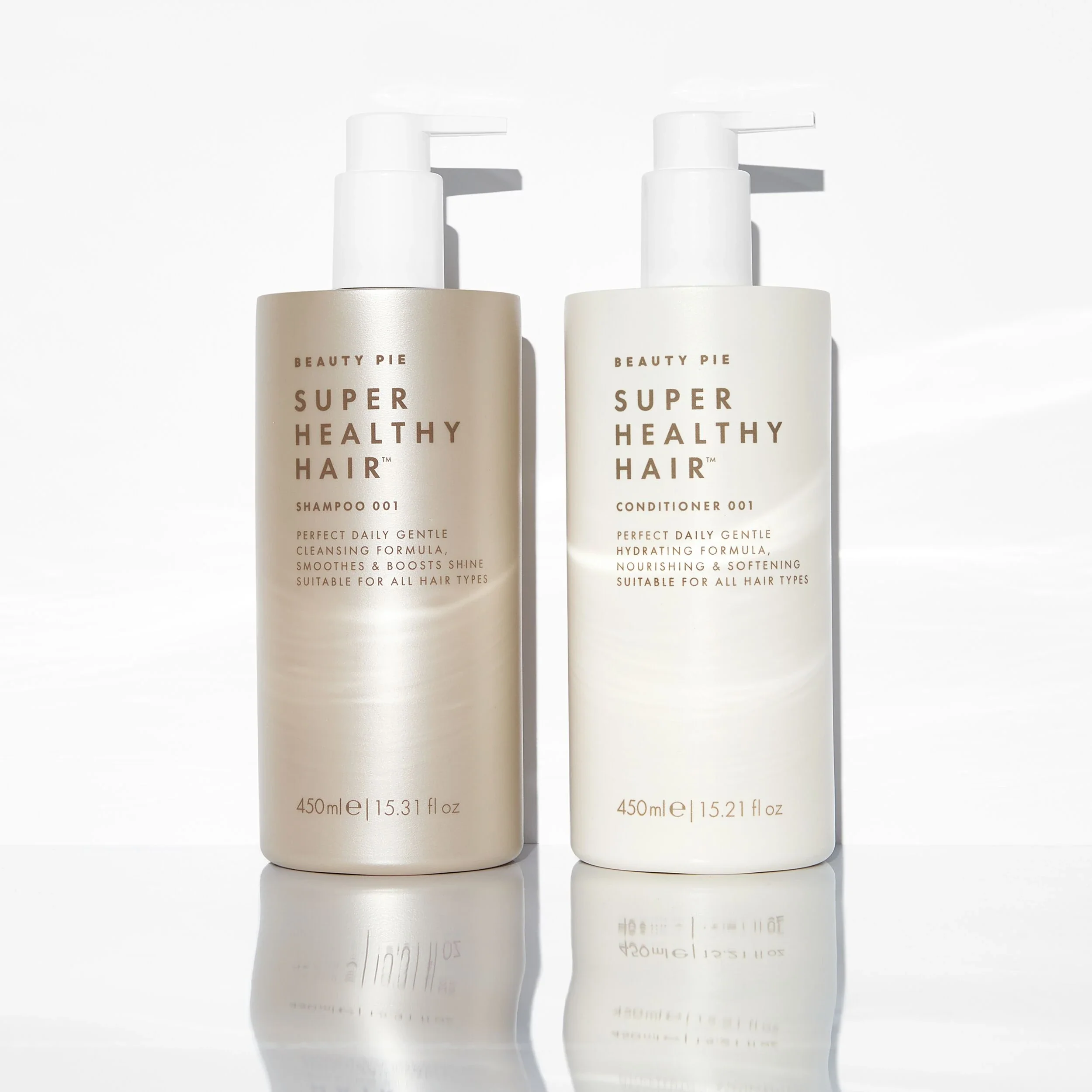 Super Healthy Hair Daily Shampoo and Conditioner Duo for Every Hair Type