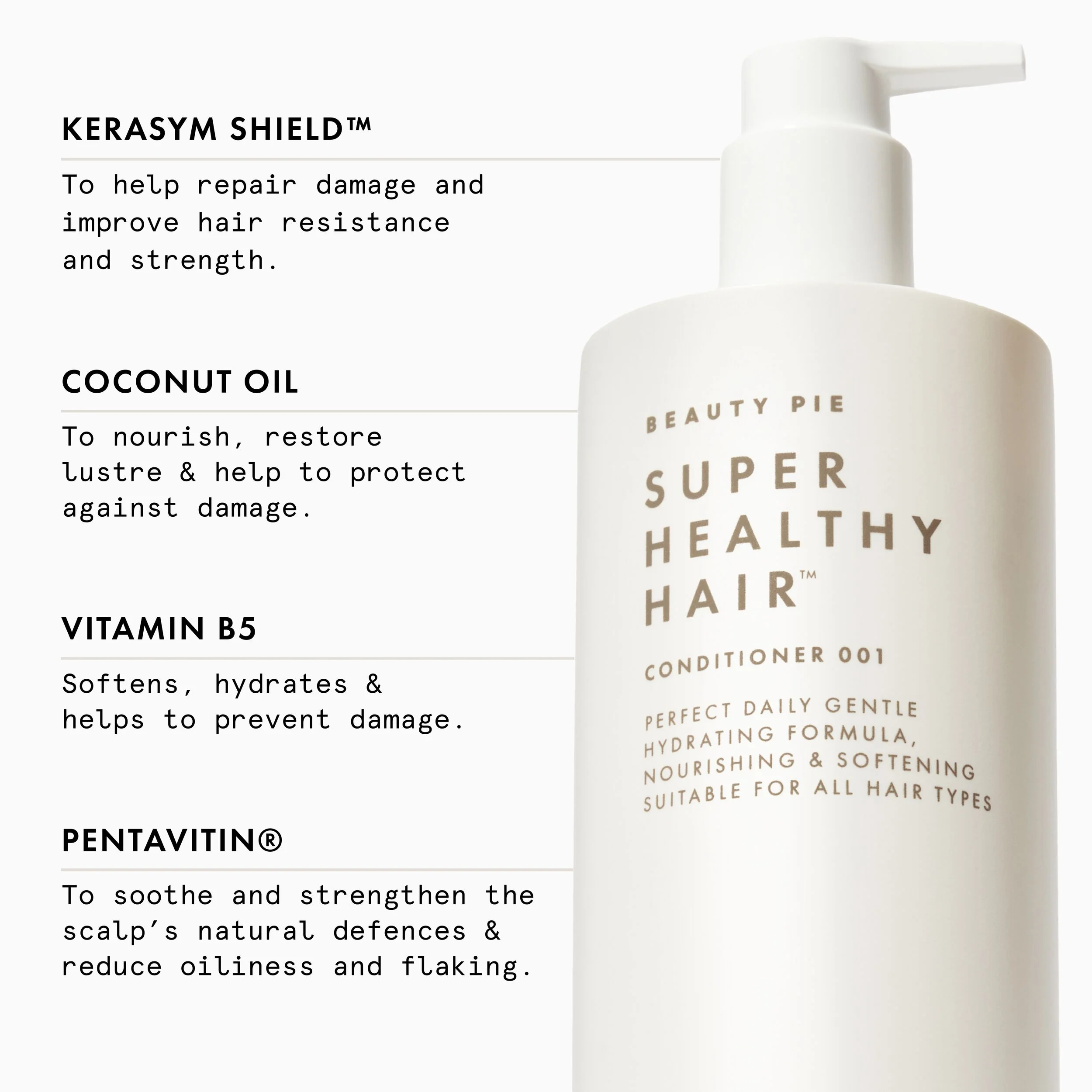 Super Healthy Hair Perfect Daily Conditioner for All Hair Types