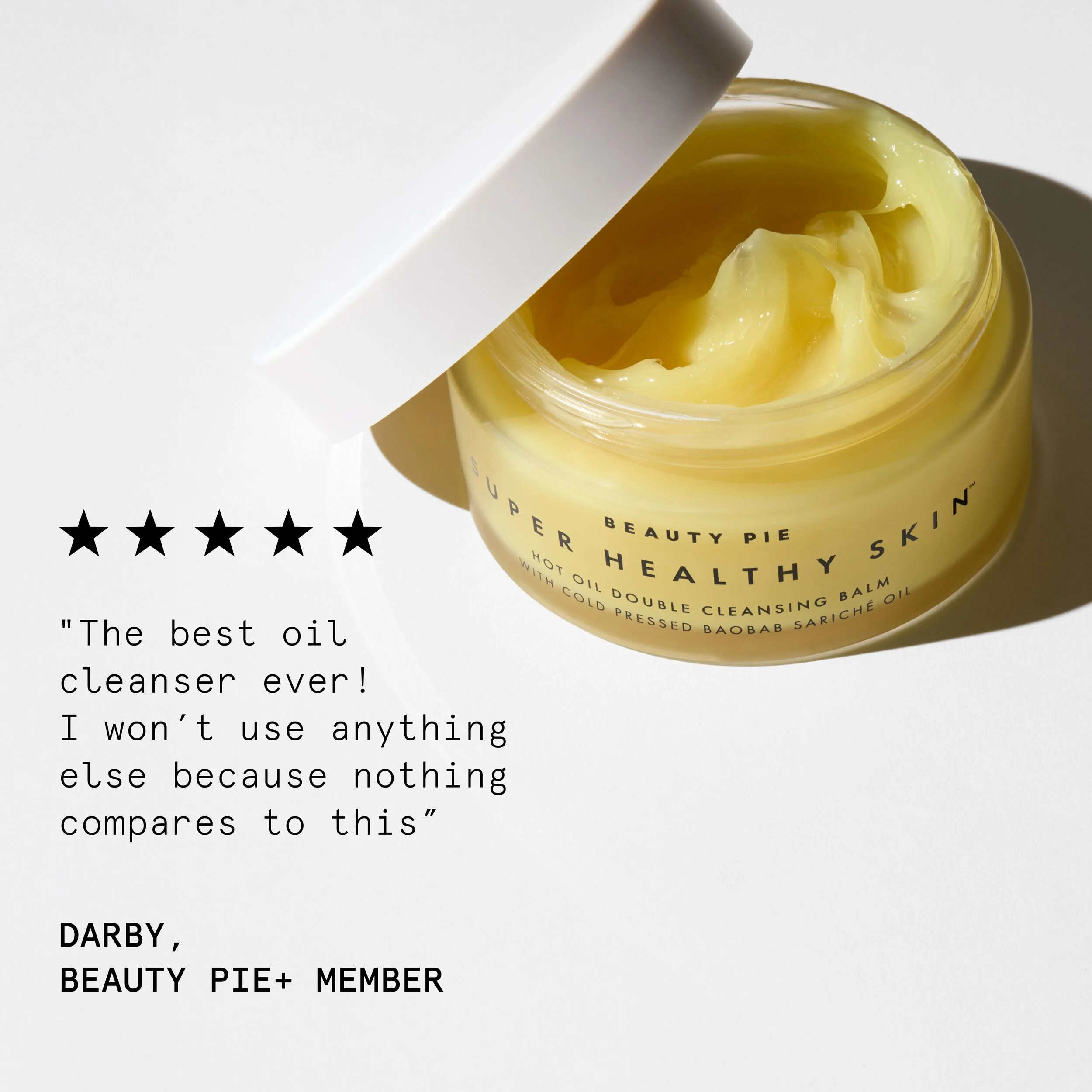 Super Healthy Skin Double Cleansing Balm with Aloe and Rice Bran Oil