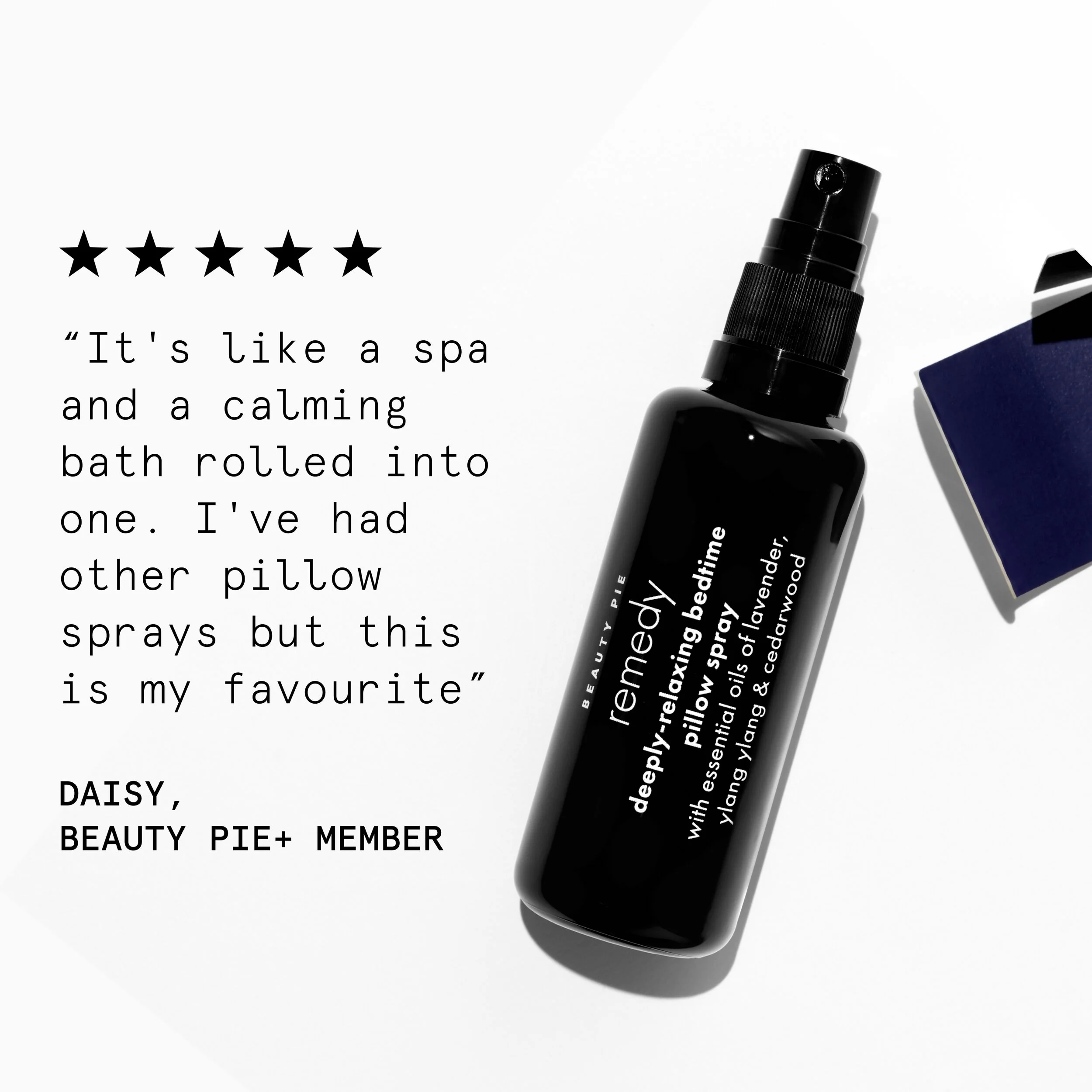 REMedy Bedtime Pillow Spray with Lavender, Ylang Ylang and Cedarwood