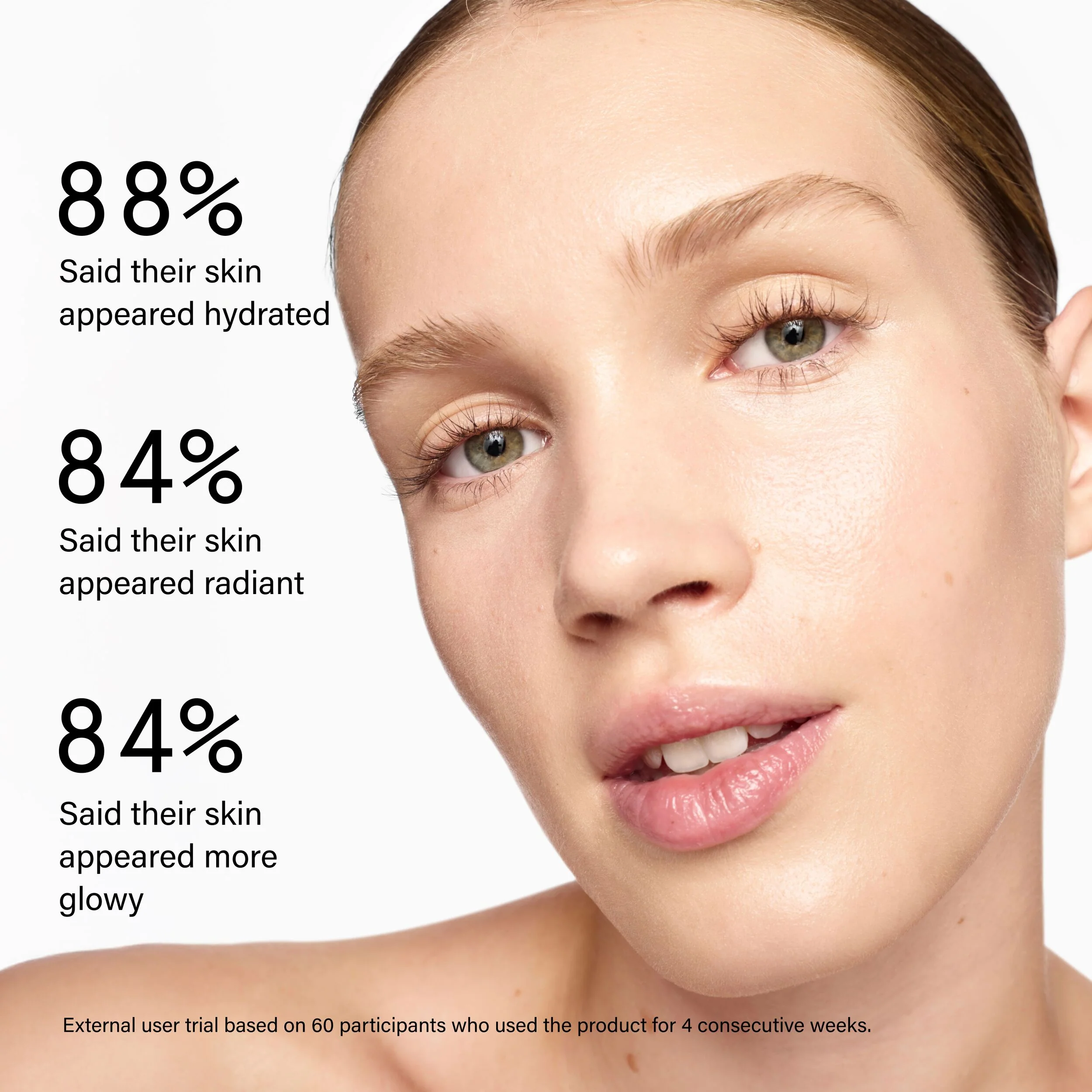 Superluminously getint glow serum met hyaluronzuur