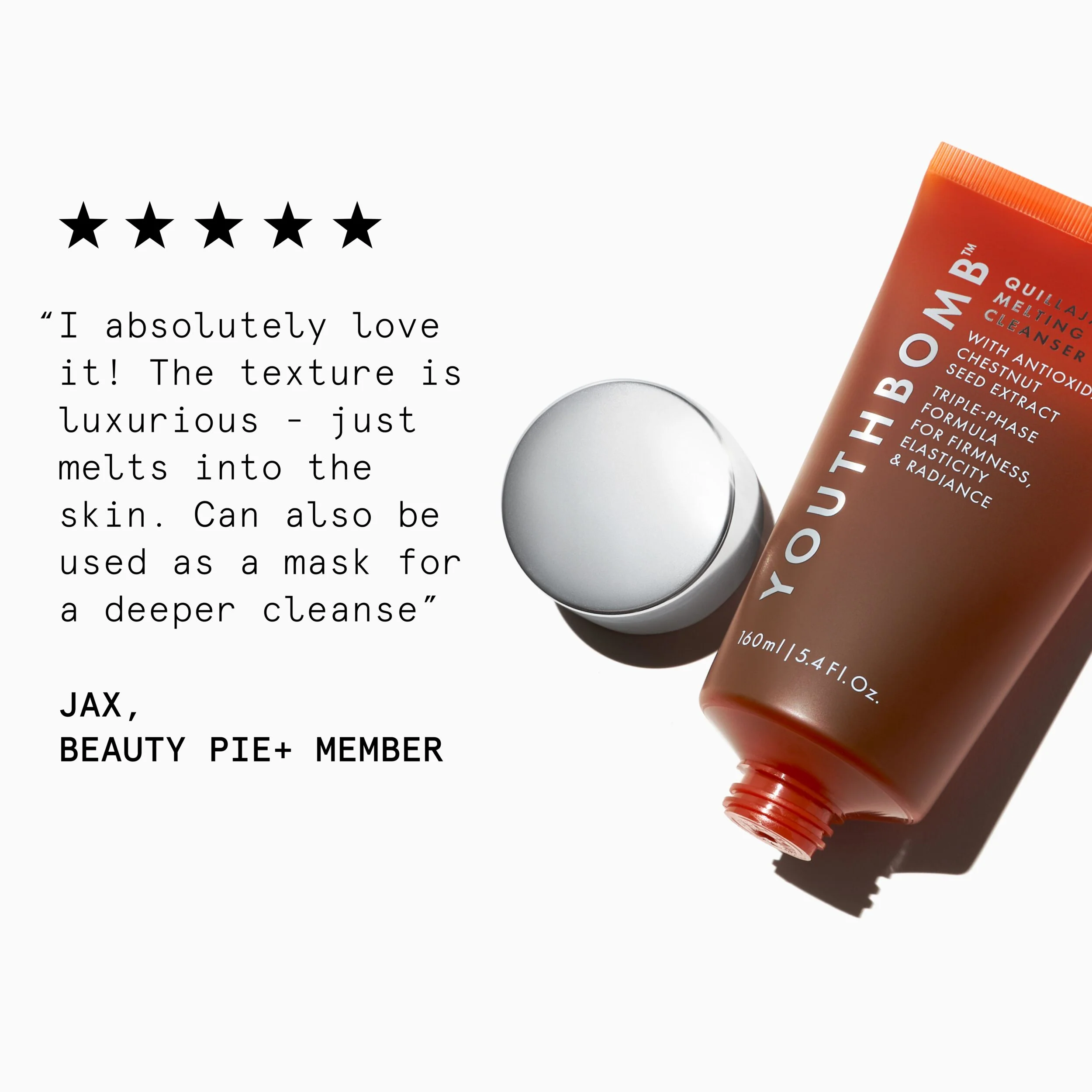 Routine anti-âge essentielle du matin Youthbomb en trois étapes quotidiennes