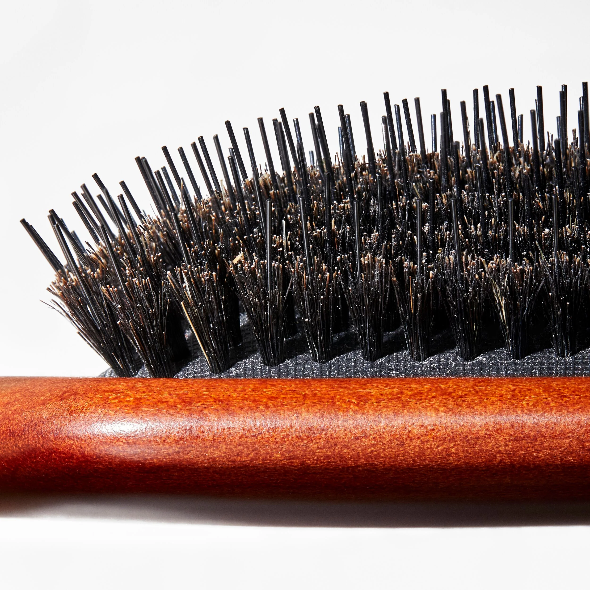 Beechwood Smoothing Paddle Brush with Nylon and Boar Bristles