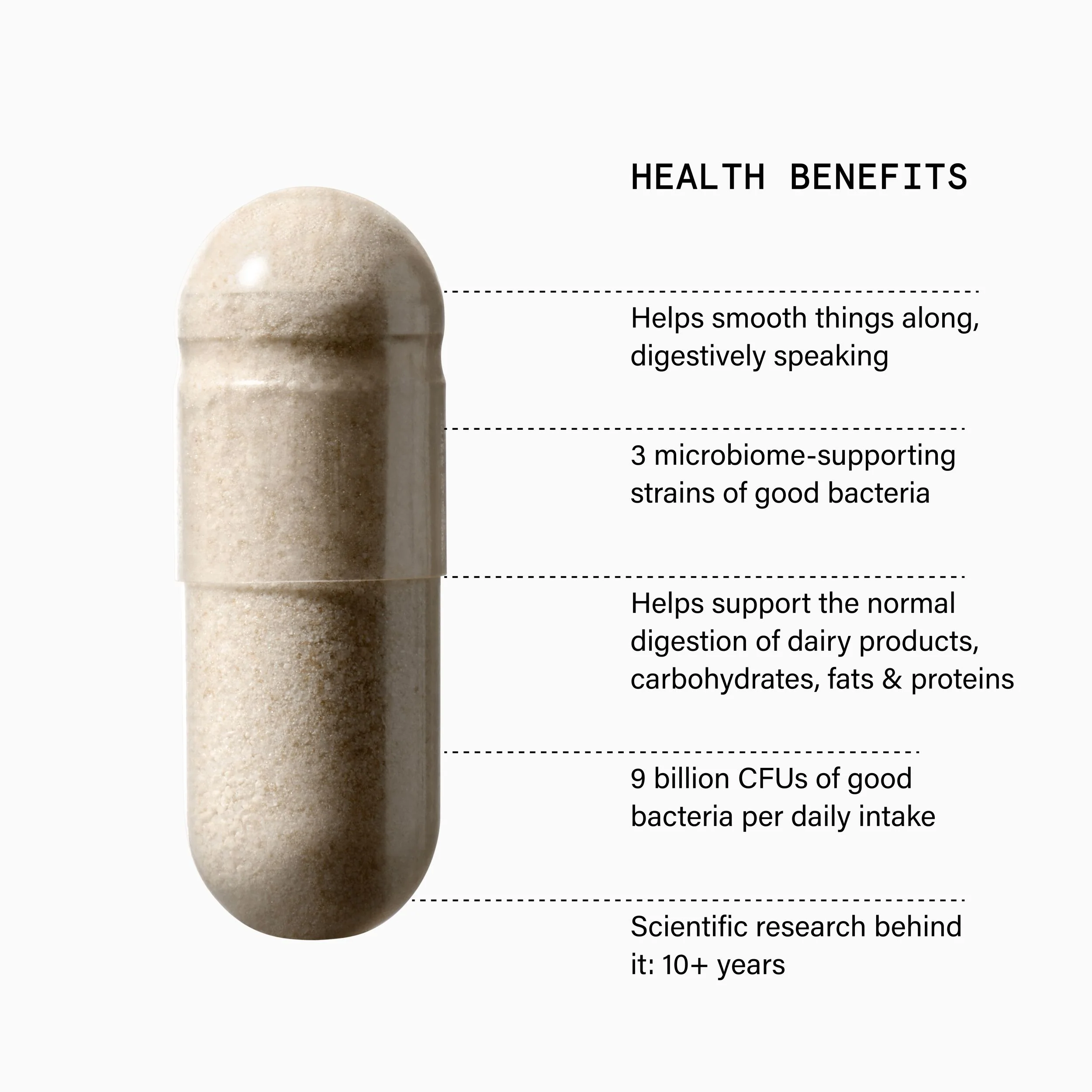 Supergut Digestion+ Formula levende kulturer og fordøjelsesenzym-tilskud
