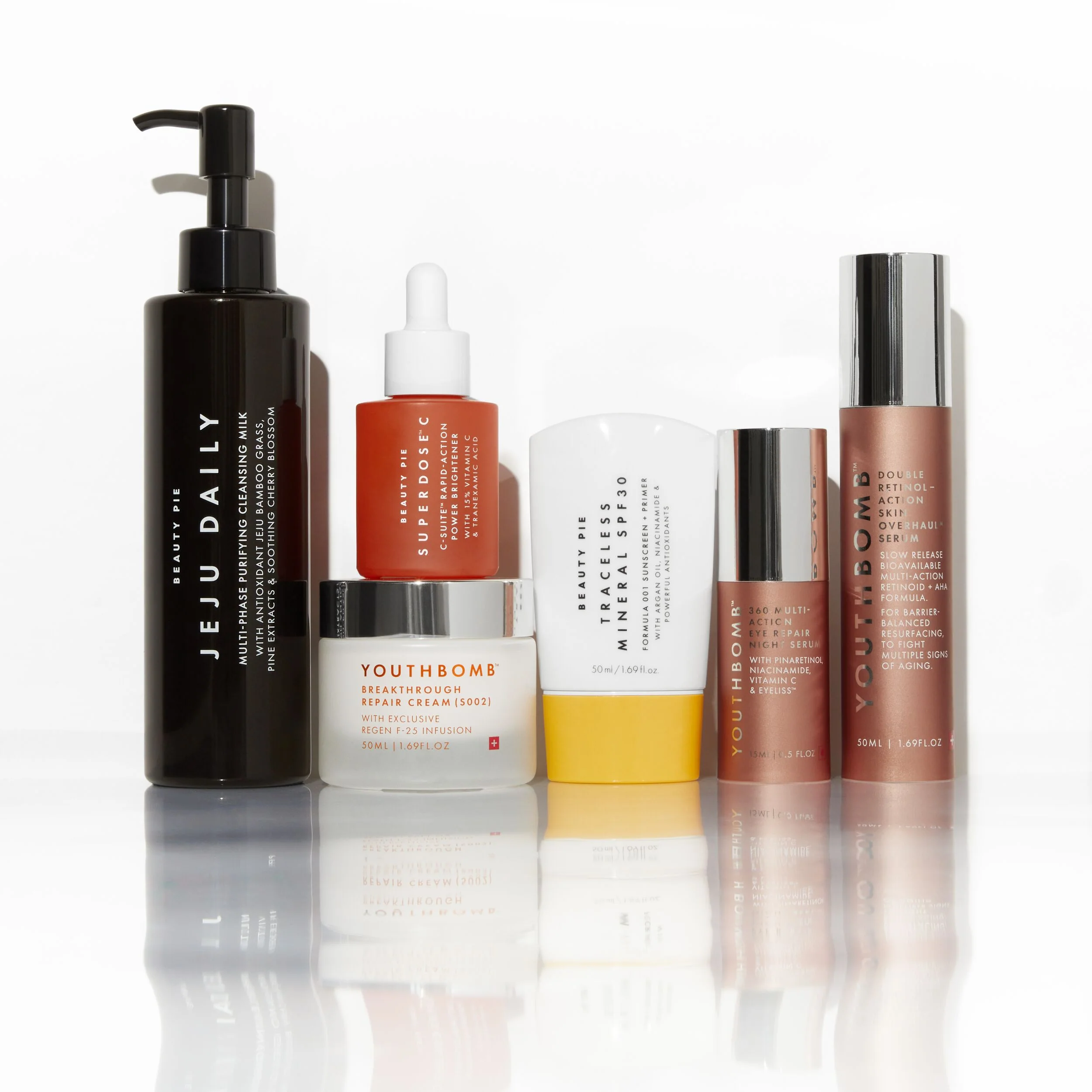 Kit de routine skincare expert ultime avec sérums au rétinol