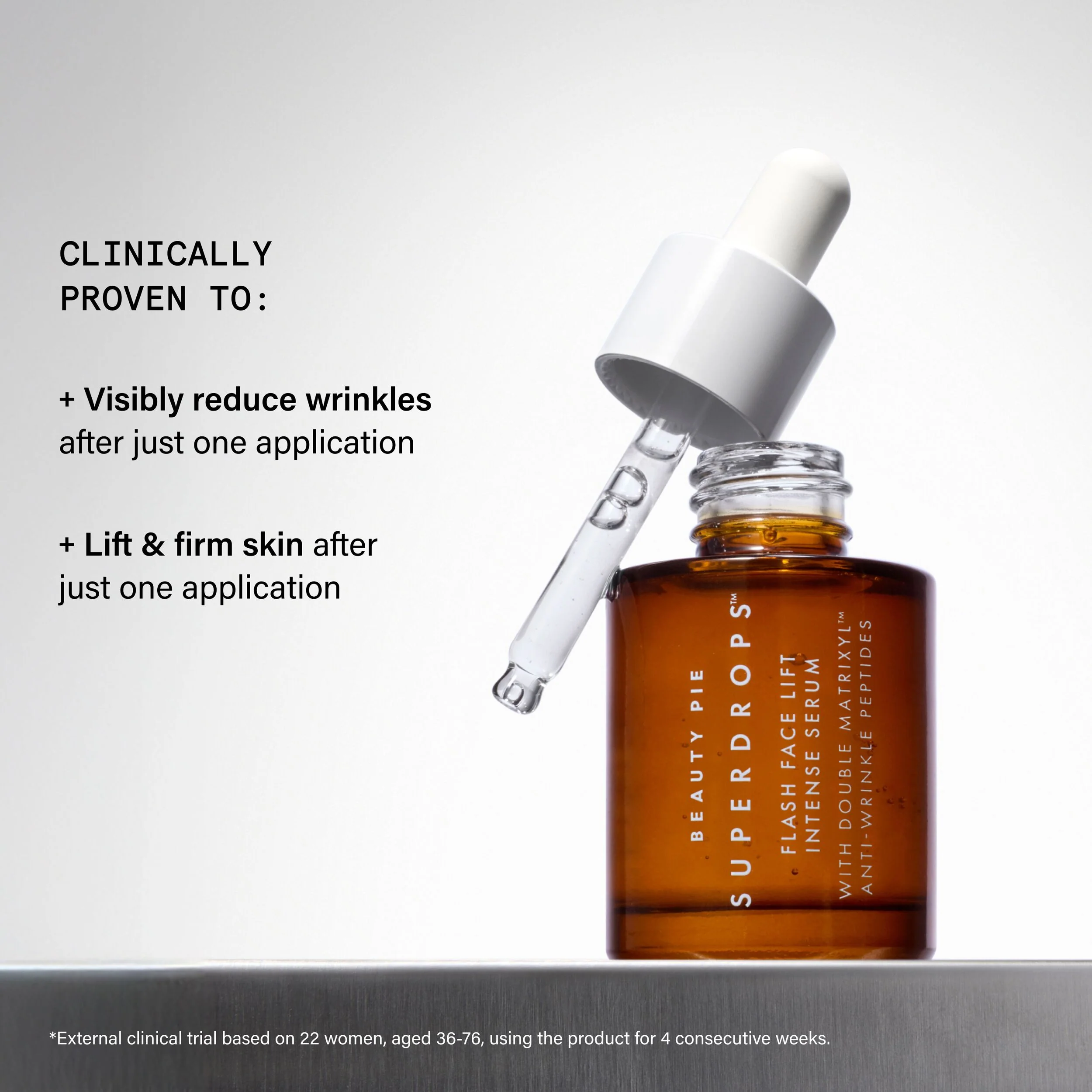 Superdrops Flash Face Lift Intense Serum with Matrixyl Peptides