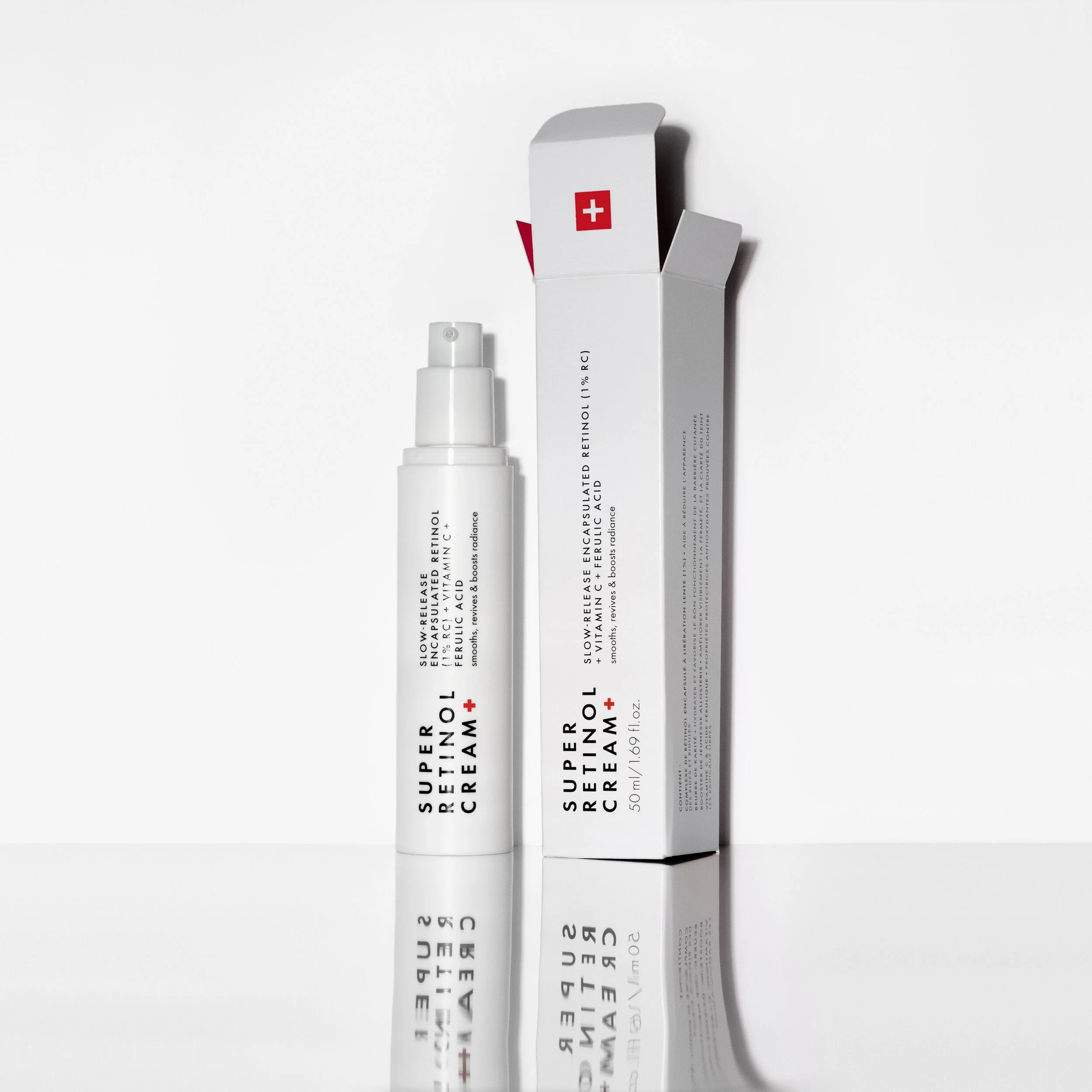 Super Retinol + Vitamin C Night Renewal -yövoide 1 %:lla kapseloitua retinolia