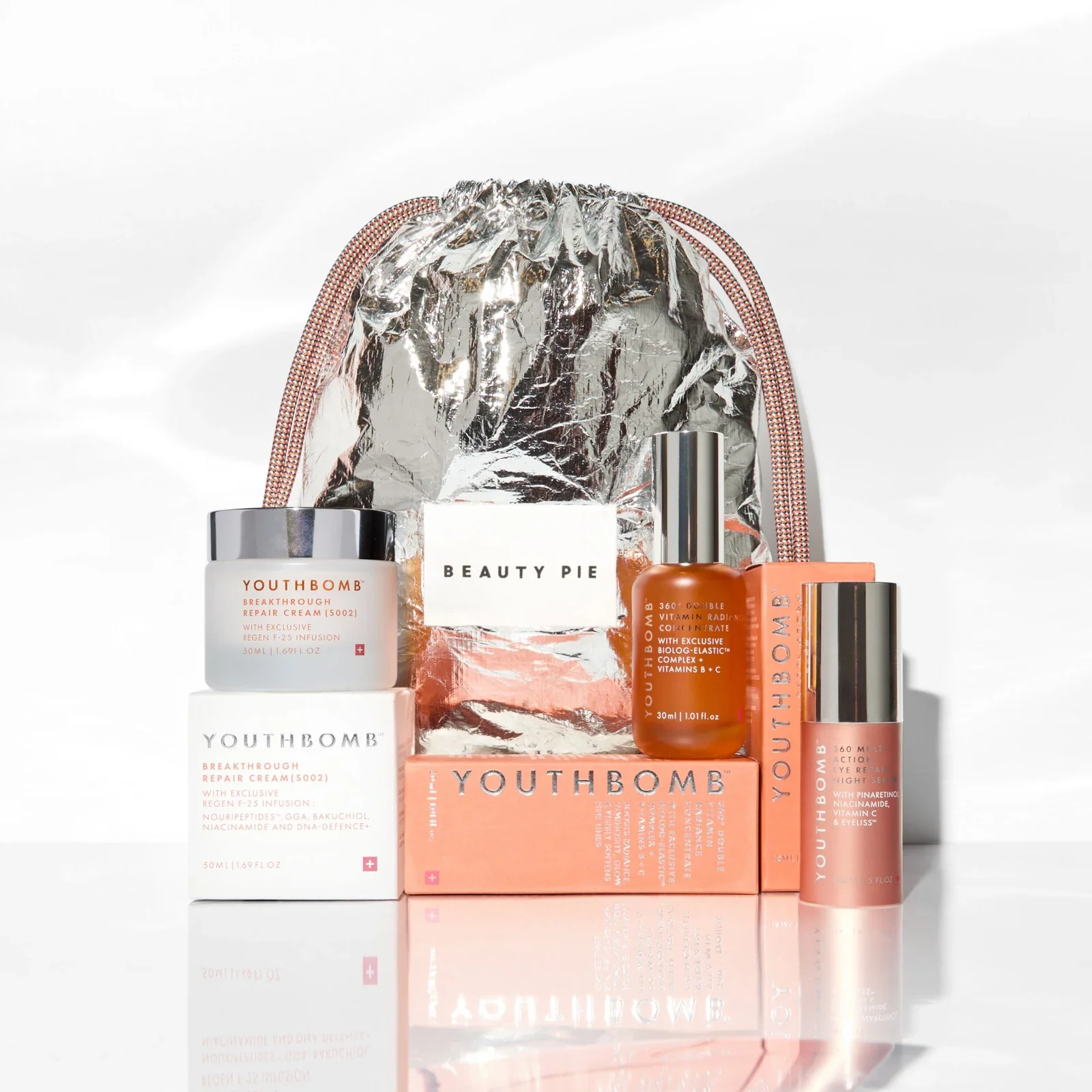 Coffret cadeau de soins trio éclat Mind-Blowing Glow Youthbomb
