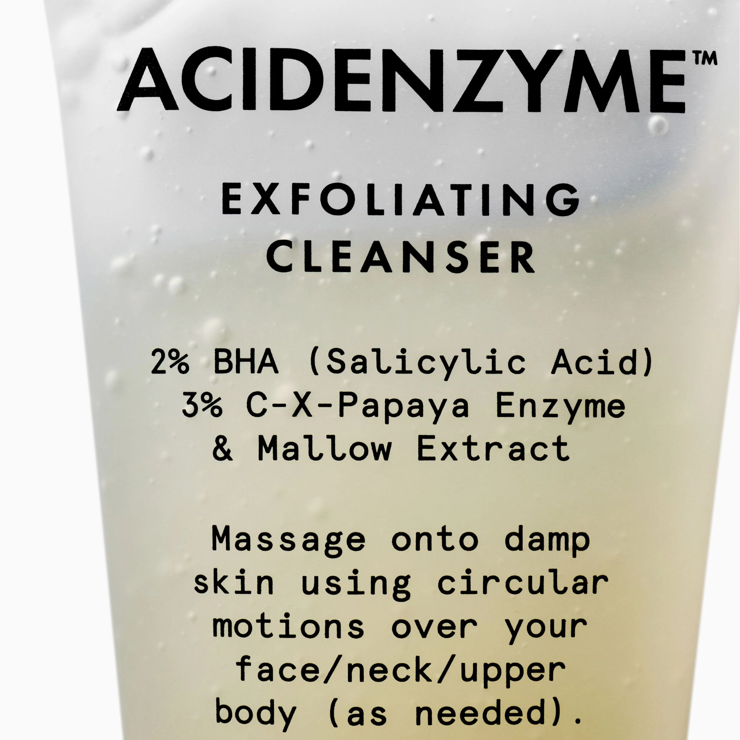 AcidEnzyme exfolierande ansikts- och kroppsrengöring mini