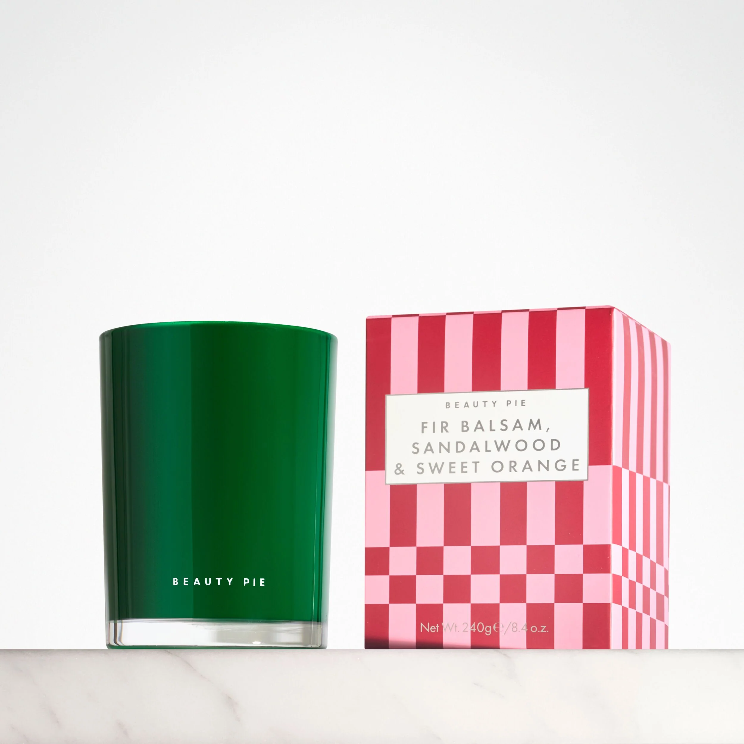 Fir Balsam, Sandalwood and Sweet Orange Luxury Scented Candle