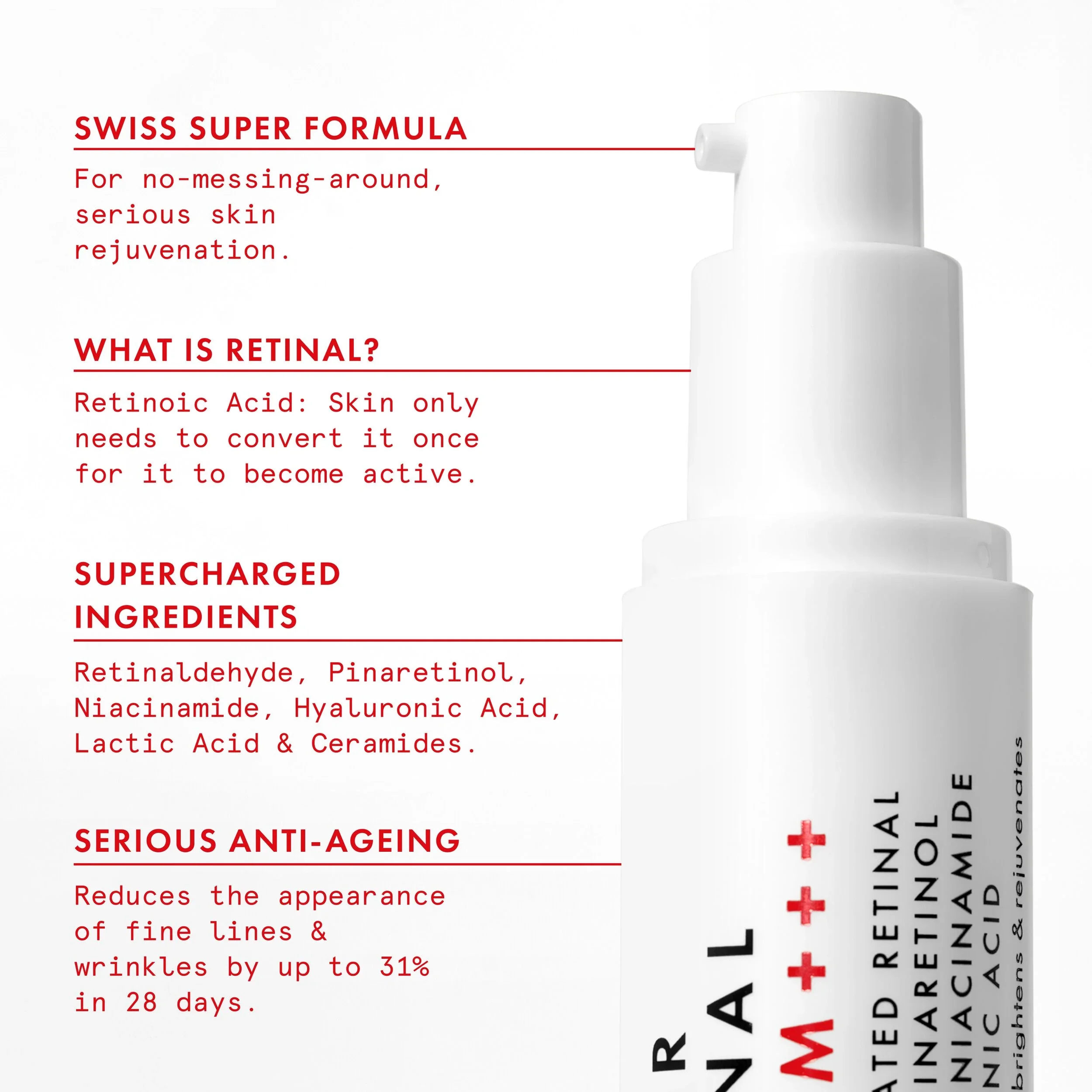 Super Retinal Rejuvenating Serum with 2% Retinaldehyde Complex
