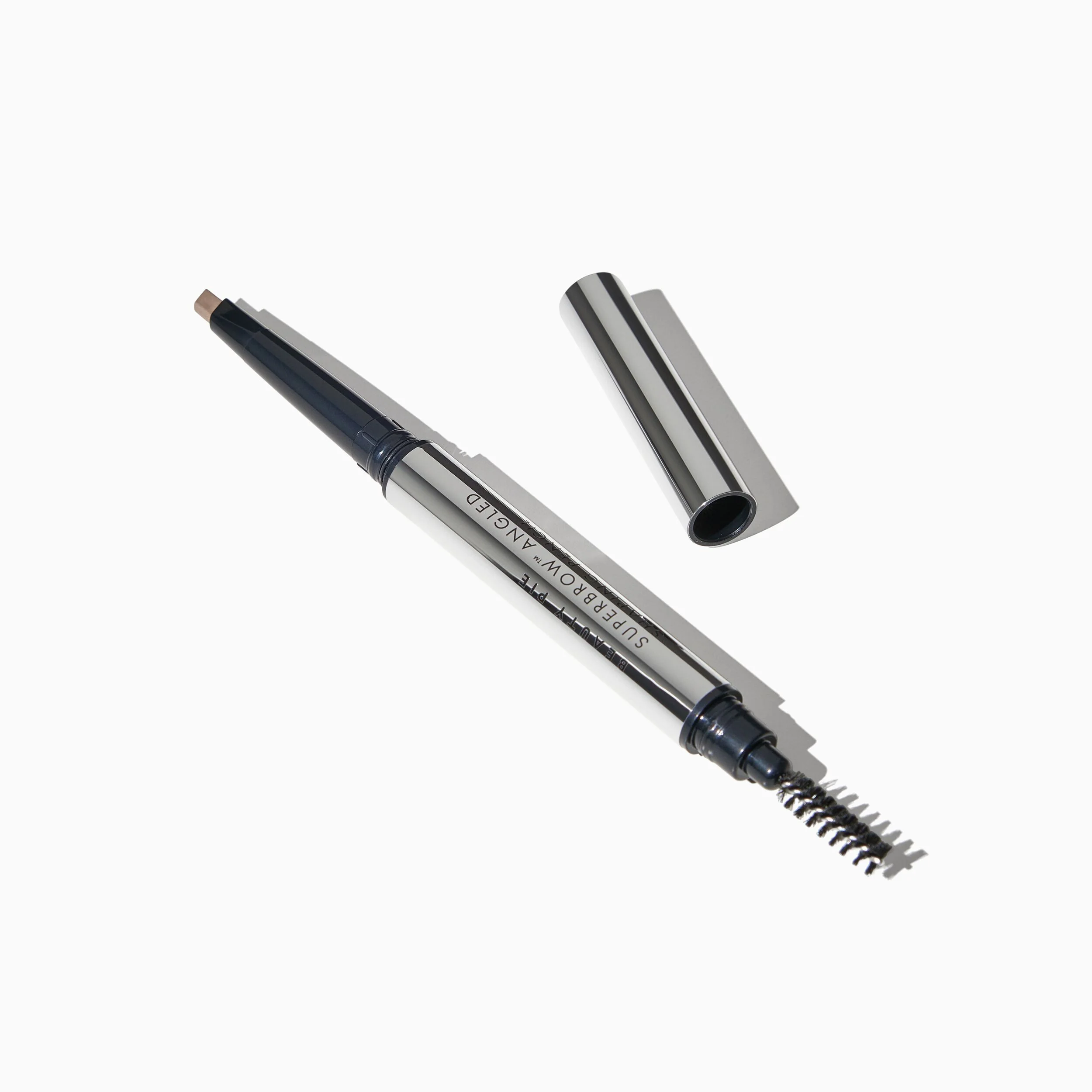 Superbrow Refillable Angled Shaping Pencil with Spoolie Brush