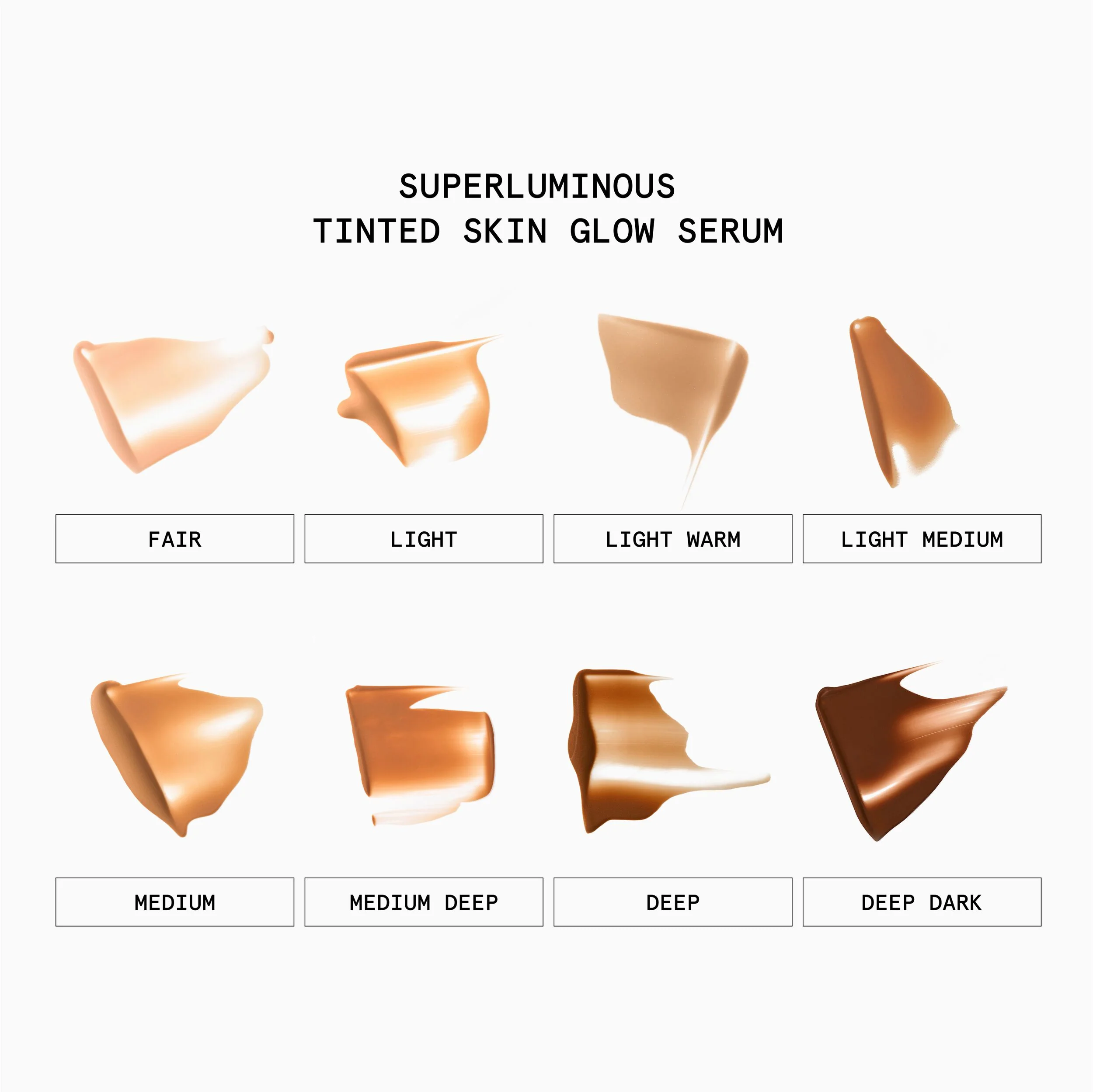Superluminously getint glow serum met hyaluronzuur