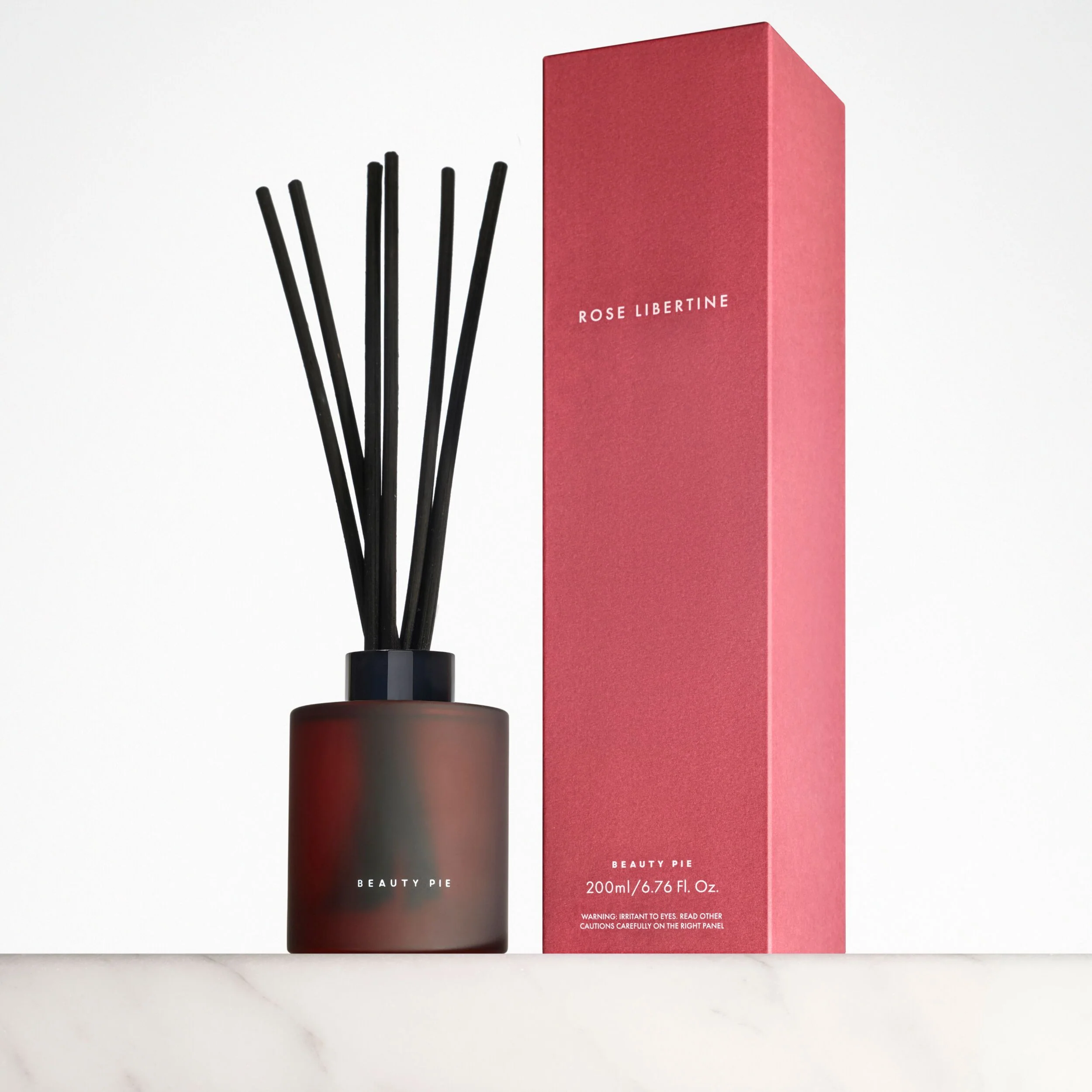 Rose Libertine Reed Diffuser with Saffron and Patchouli